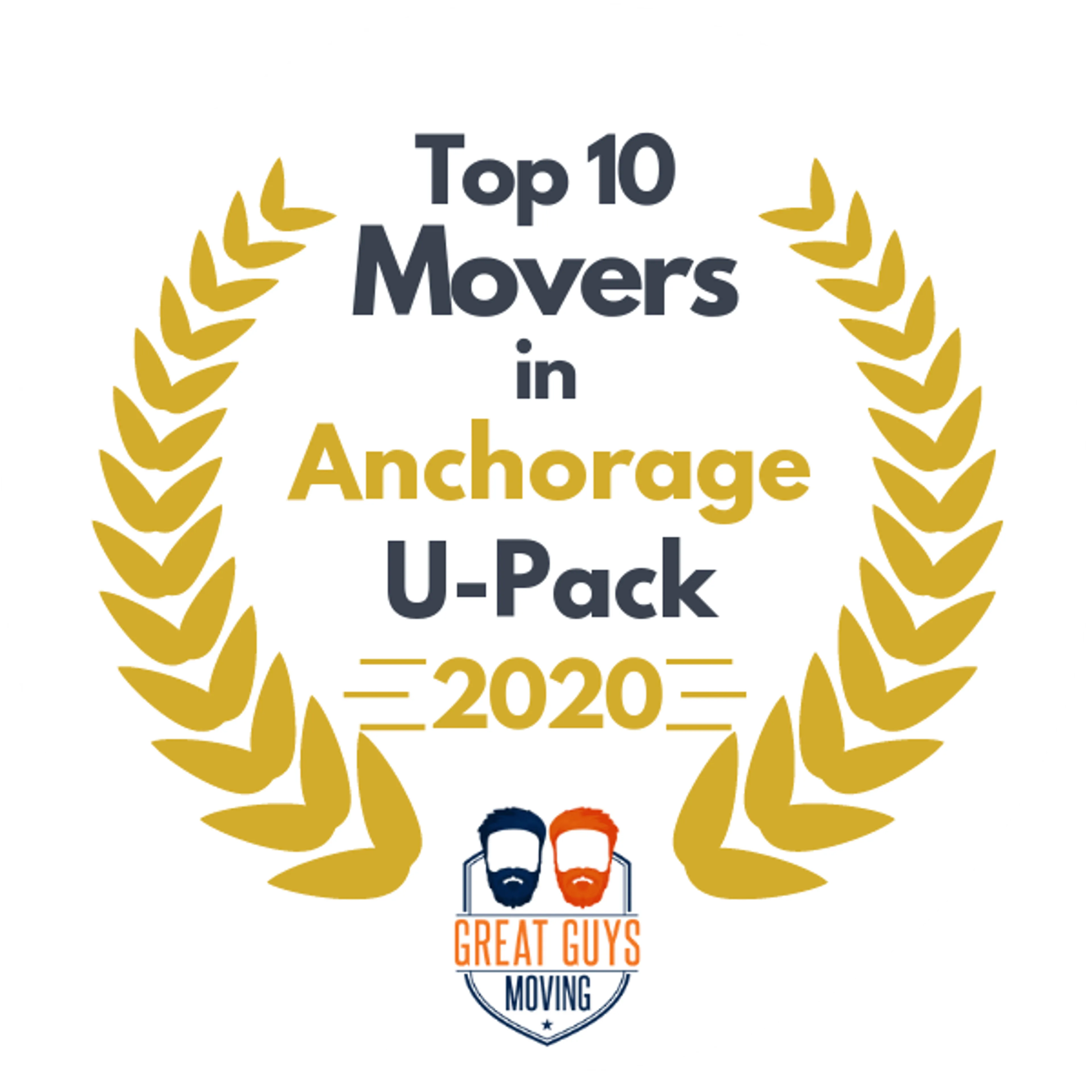 Top 10 Movers in Anchorage, AK 2020 award