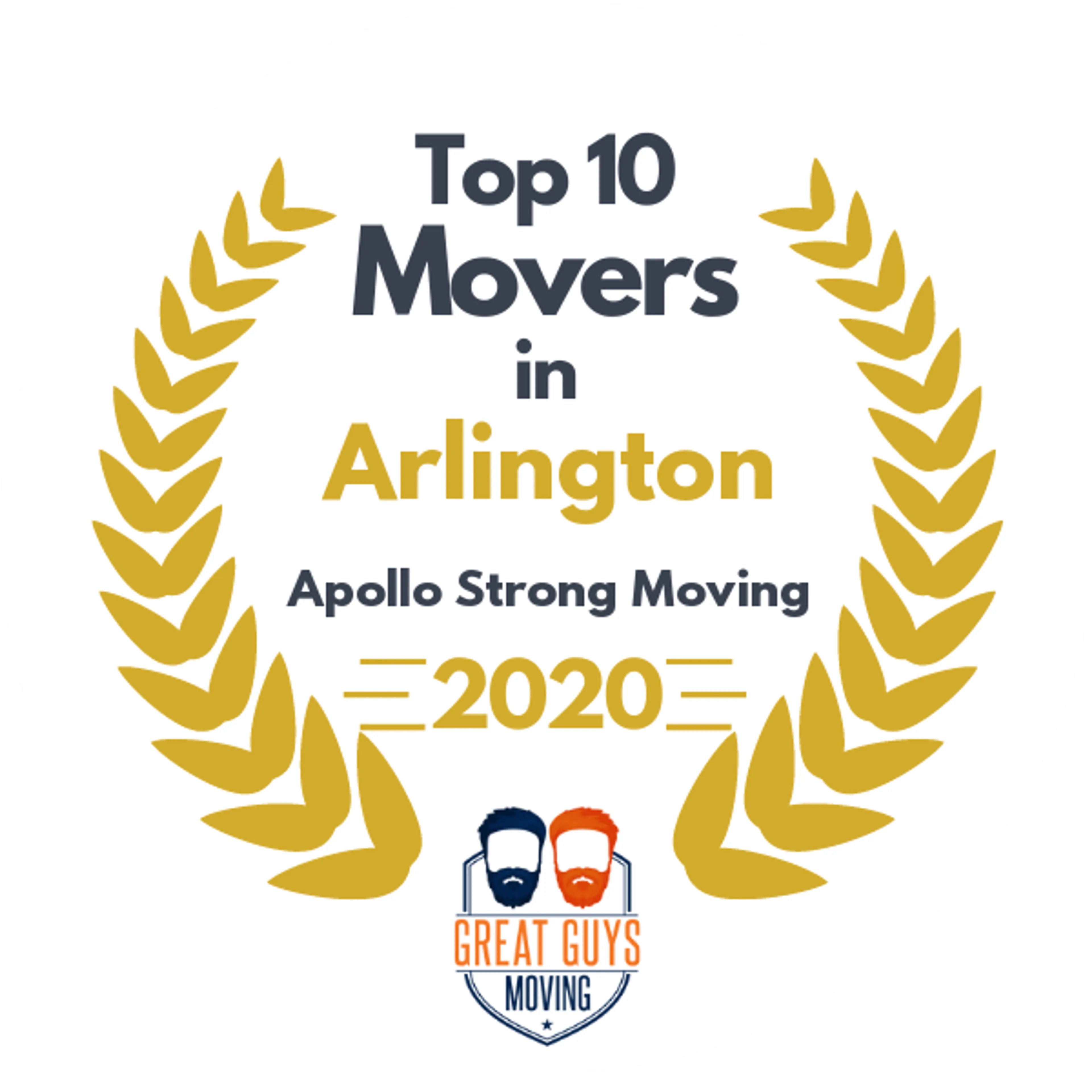 Top 10 Movers in Fort Worth, TX 2020 award