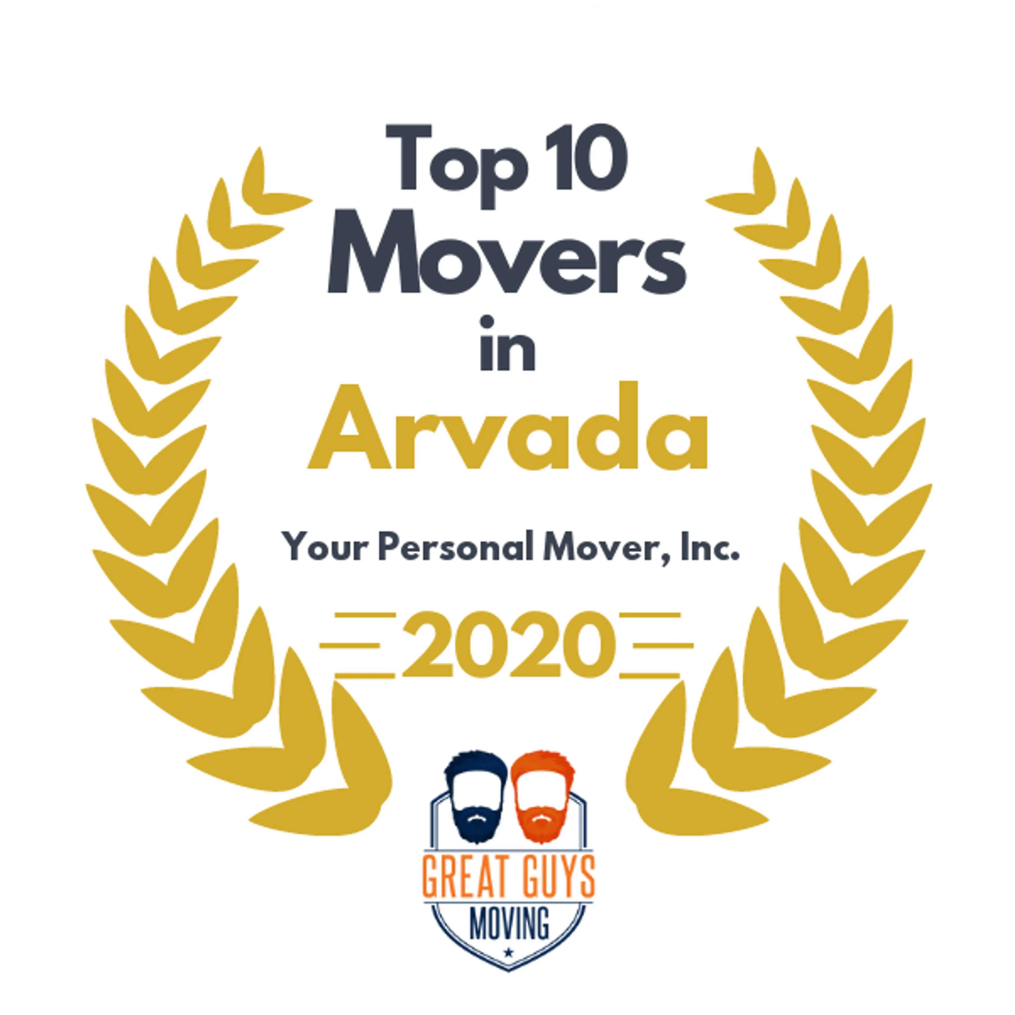 Top 10 Movers in Denver, CO 2020 award