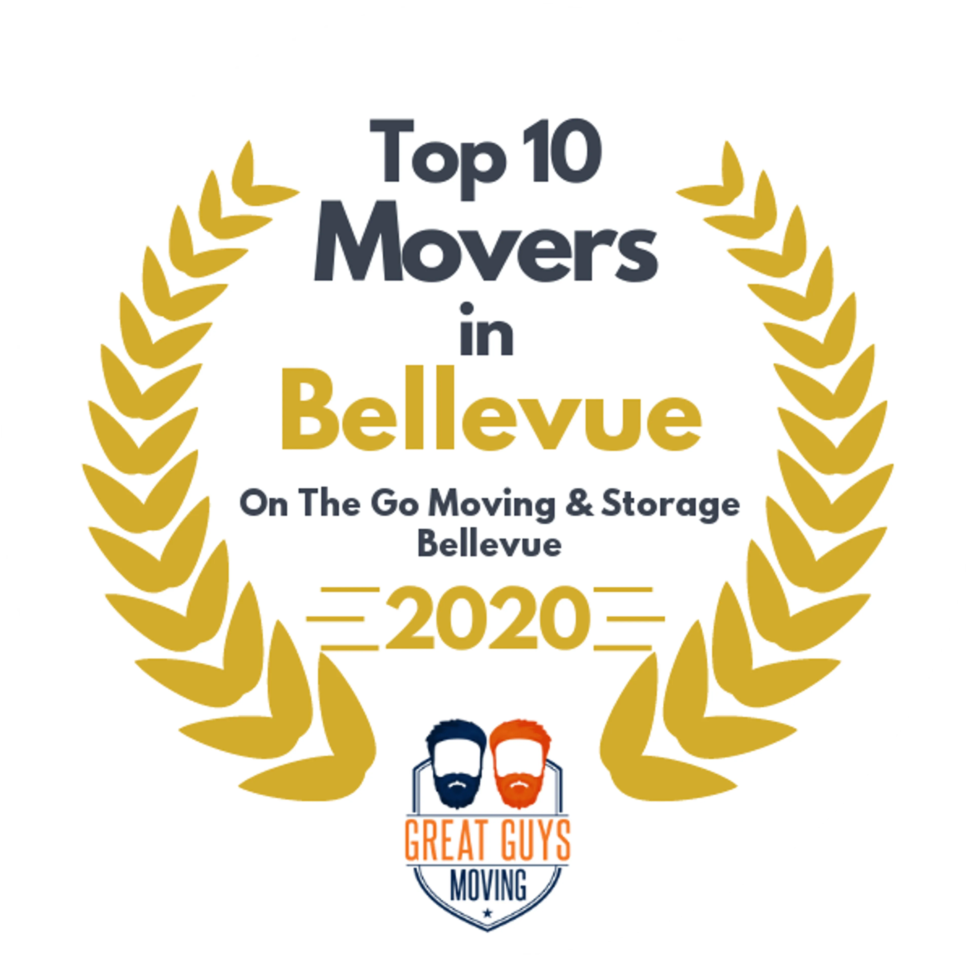Top 10 Movers in Auburn, WA 2020 award