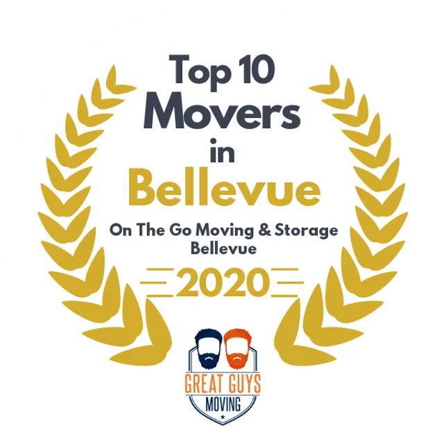 Top 10 Movers in Bellevue, WA 2020 award