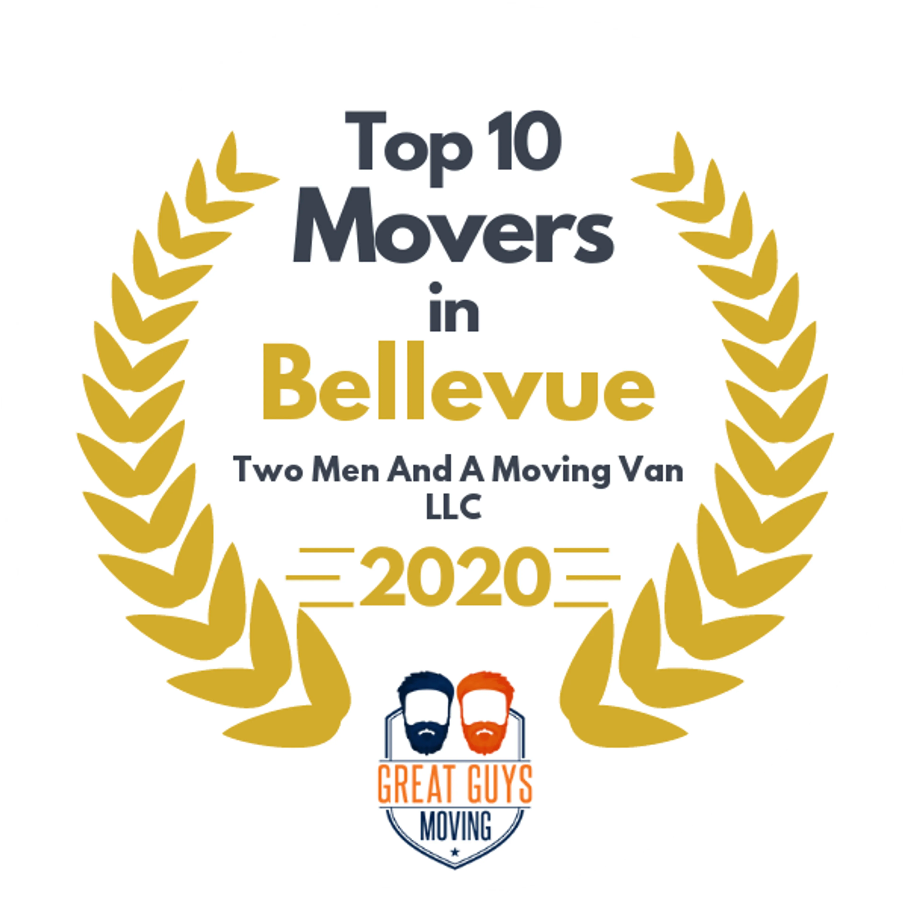 Top 10 Movers in Issaquah, WA 2020 award