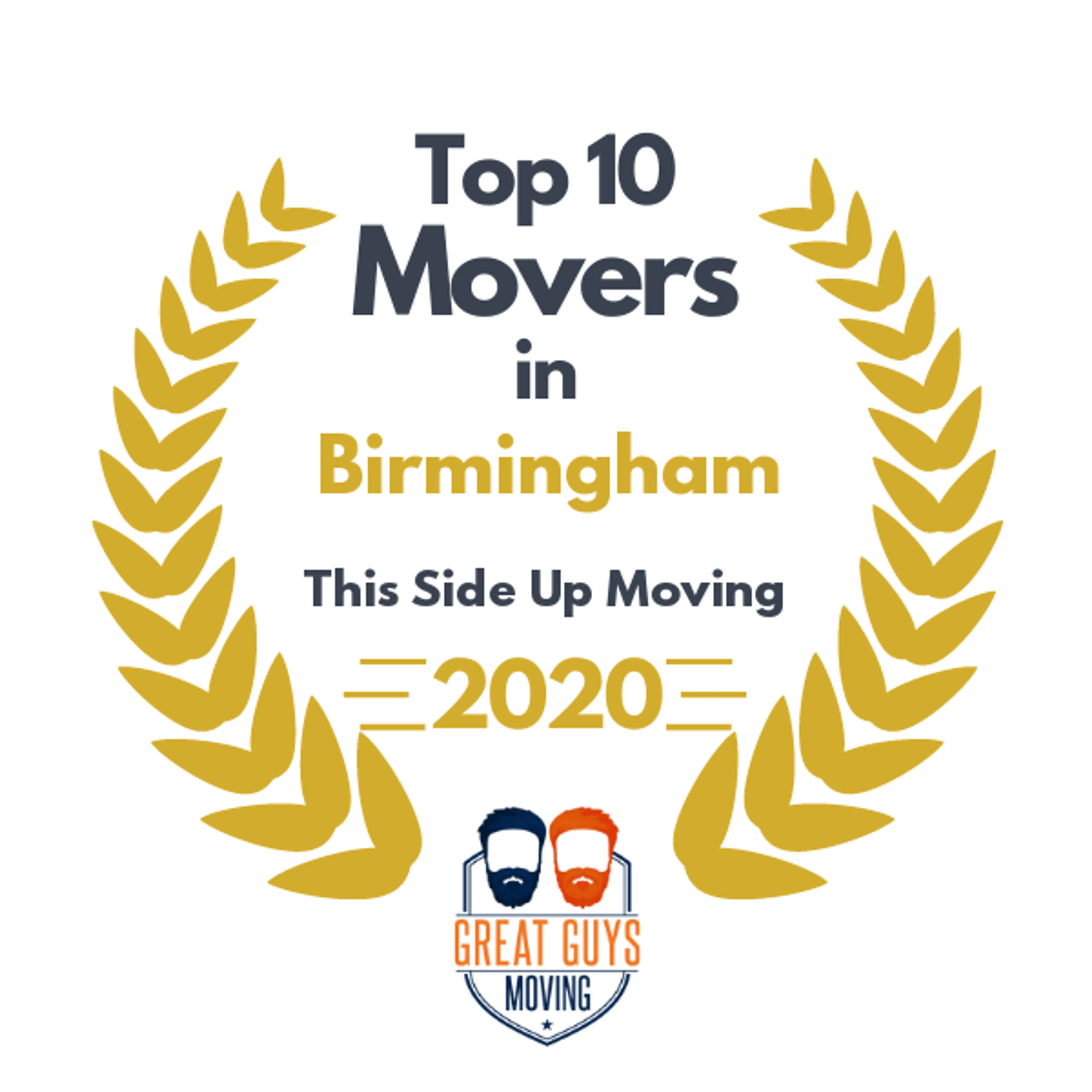 Top 10 Movers in Vestavia Hills, AL 2020 award