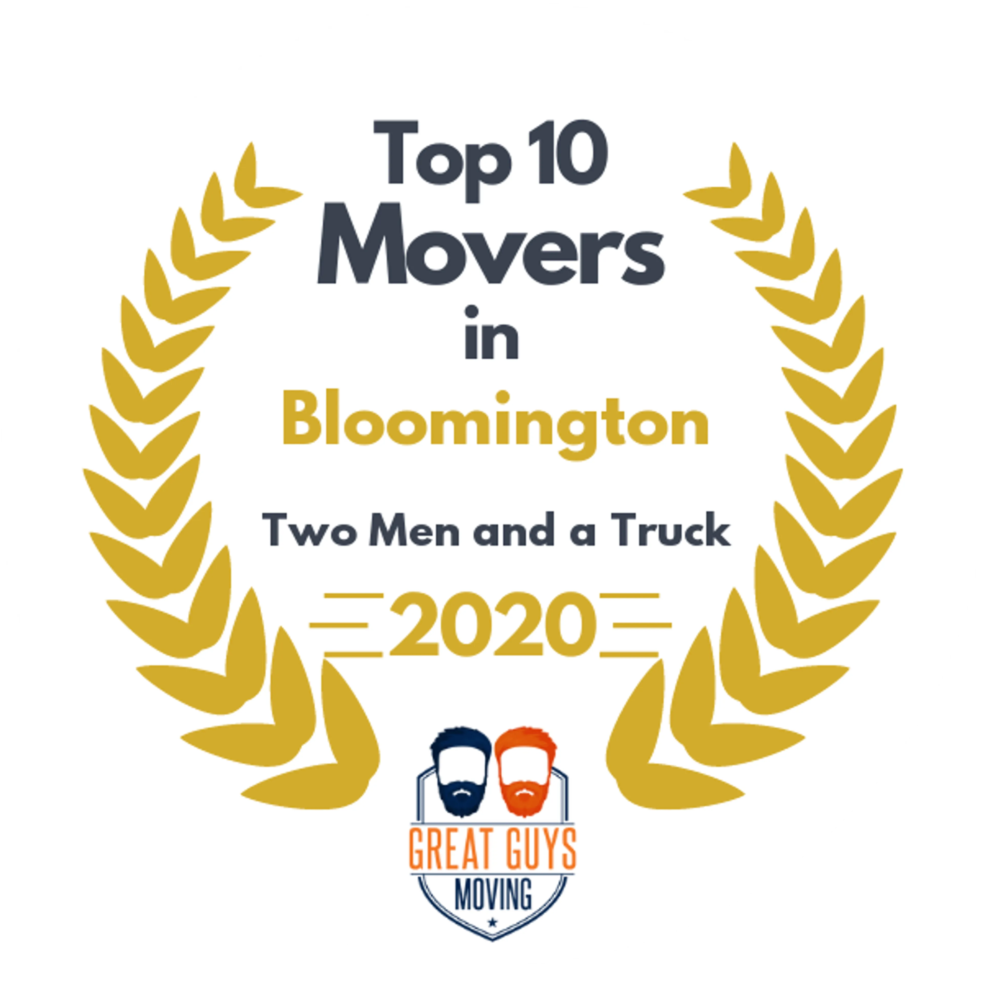 Top 10 Movers in Minneapolis, MN 2020 award
