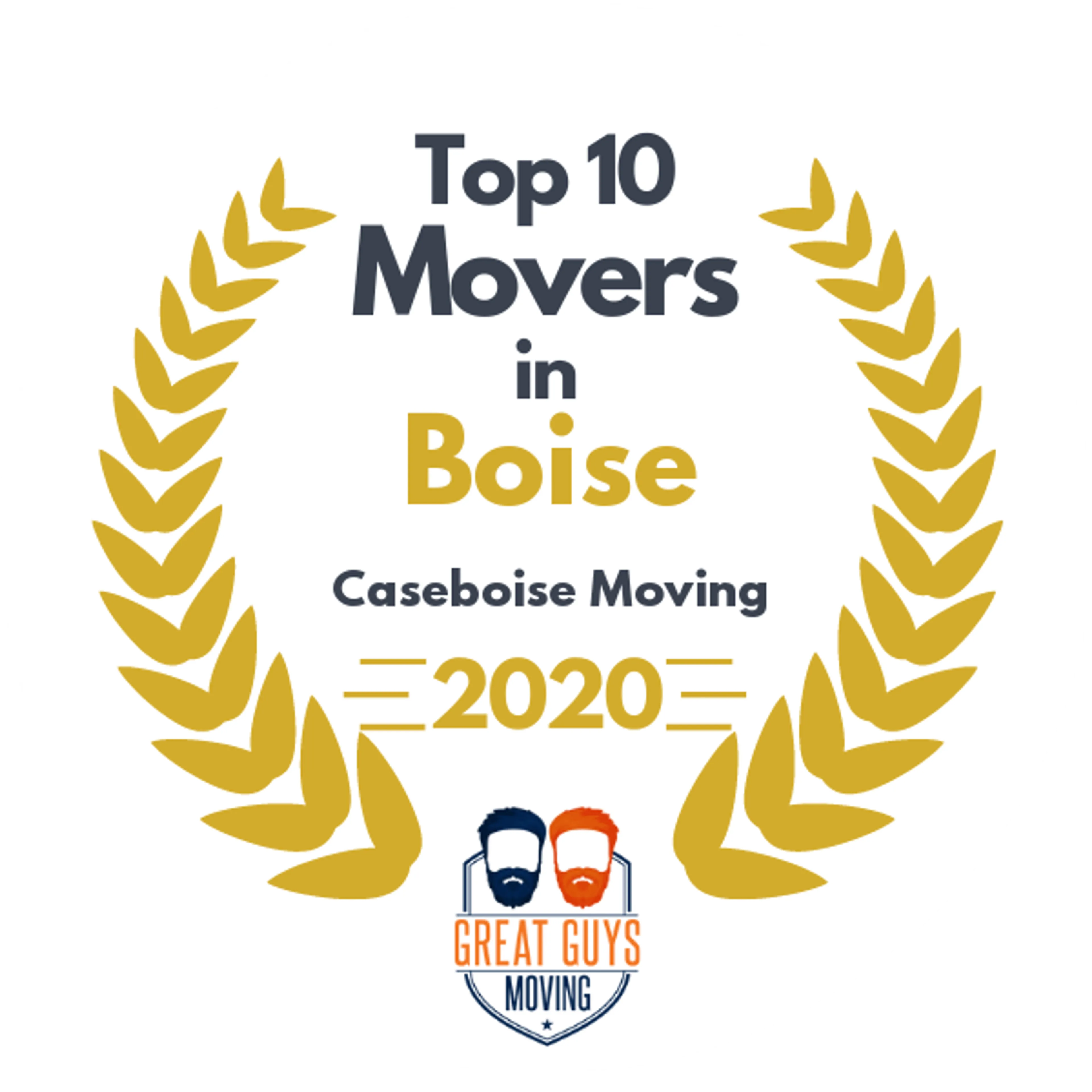 Top 10 Movers in Boise, ID 2020 award