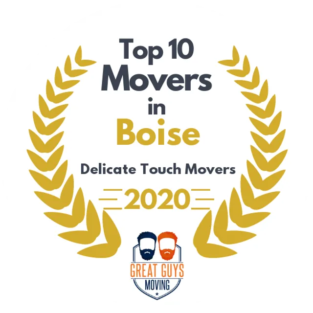 Top 10 Movers in Boise, ID 2020 award