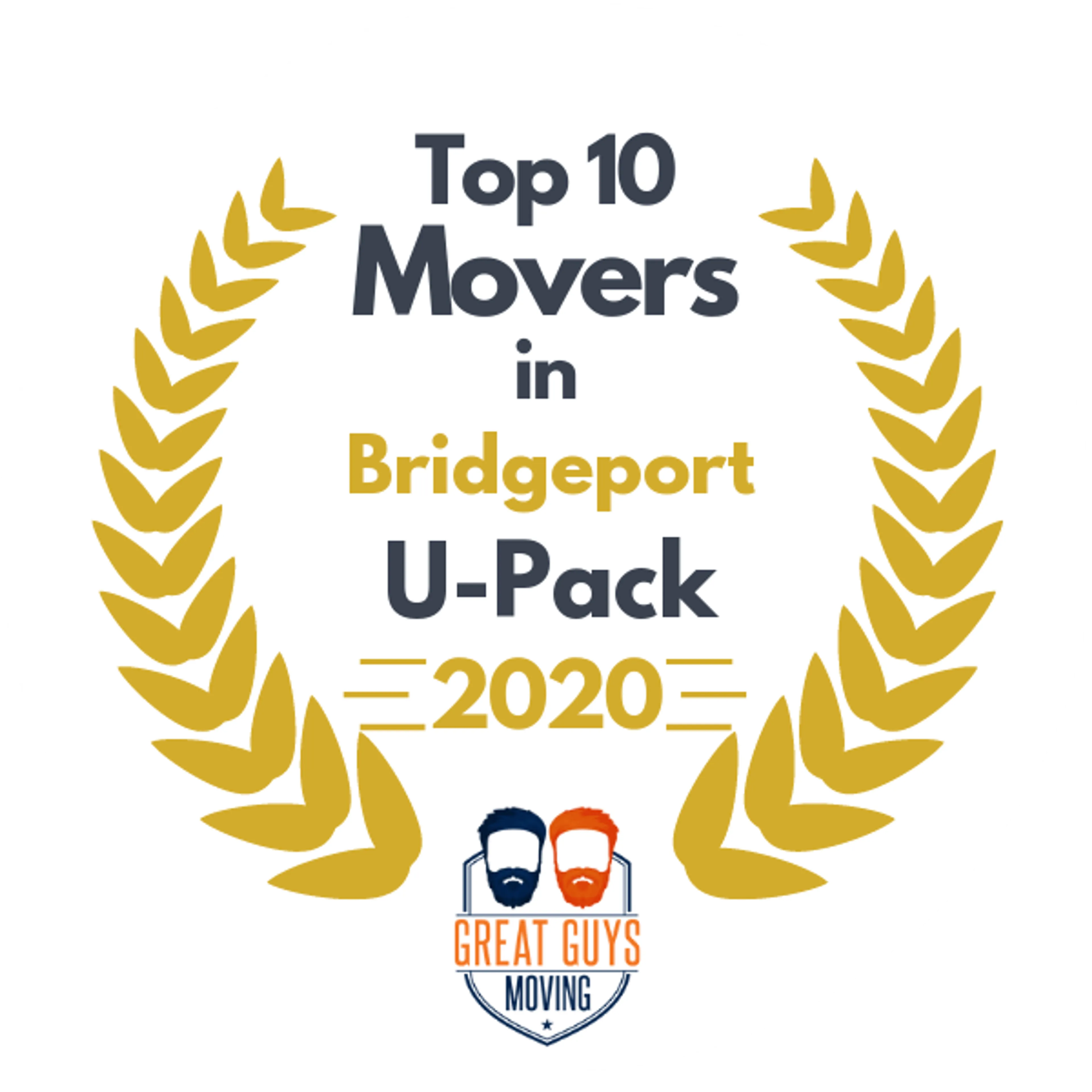Top 10 Movers in Bridgeport, CT 2020 award