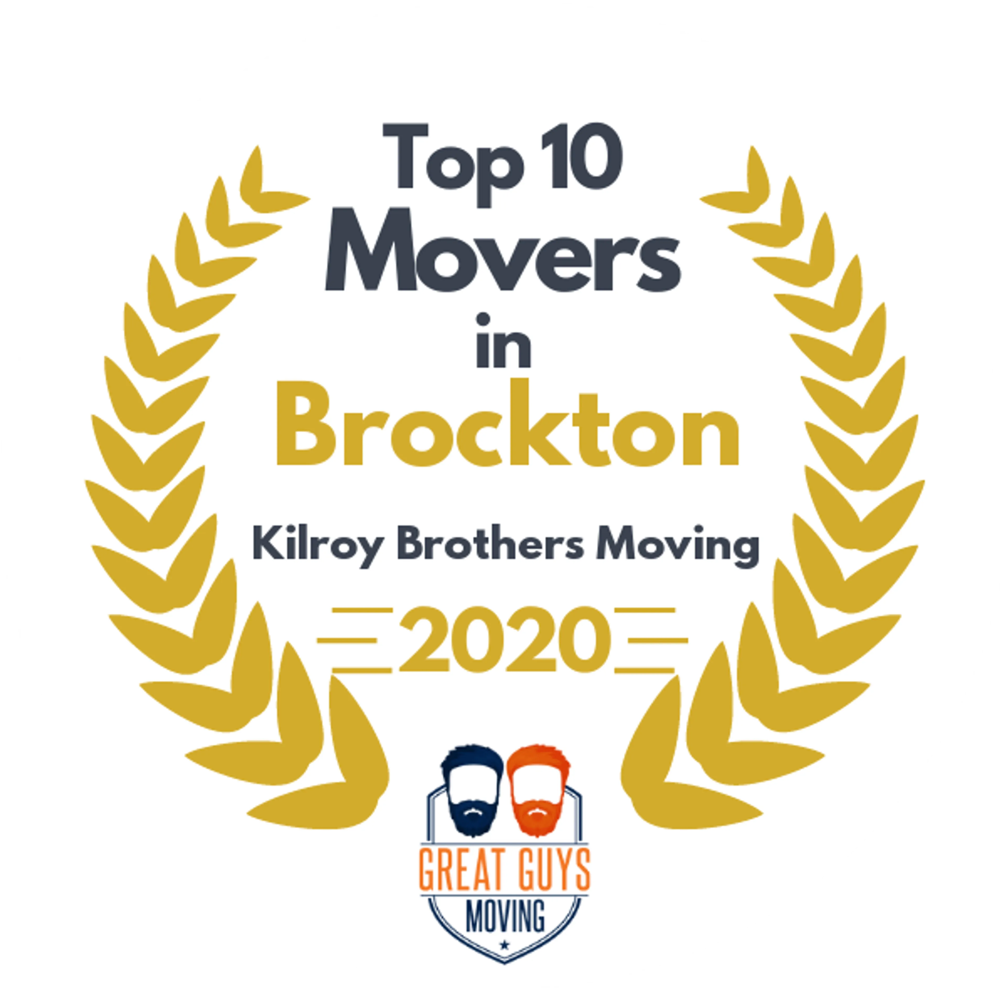 Top 10 Movers in Providence, RI 2020 award
