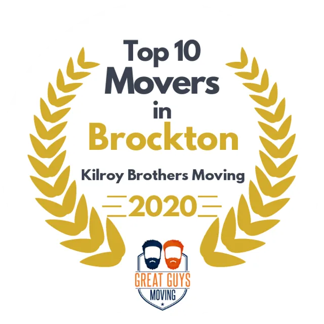 Top 10 Movers in Providence, RI 2020 award