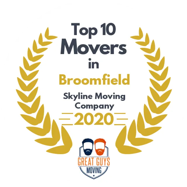 Top 10 Movers in Denver, CO 2020 award