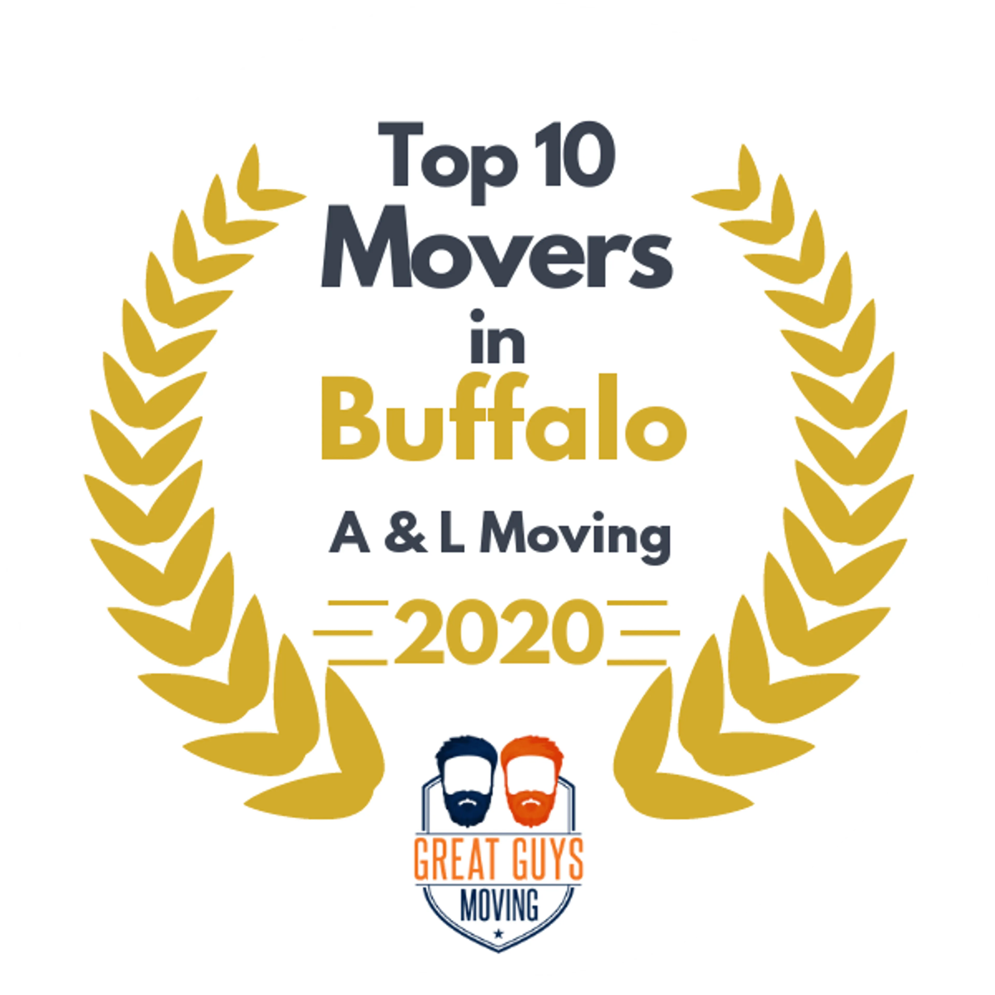 Top 10 Movers in Buffalo, NY 2020 award