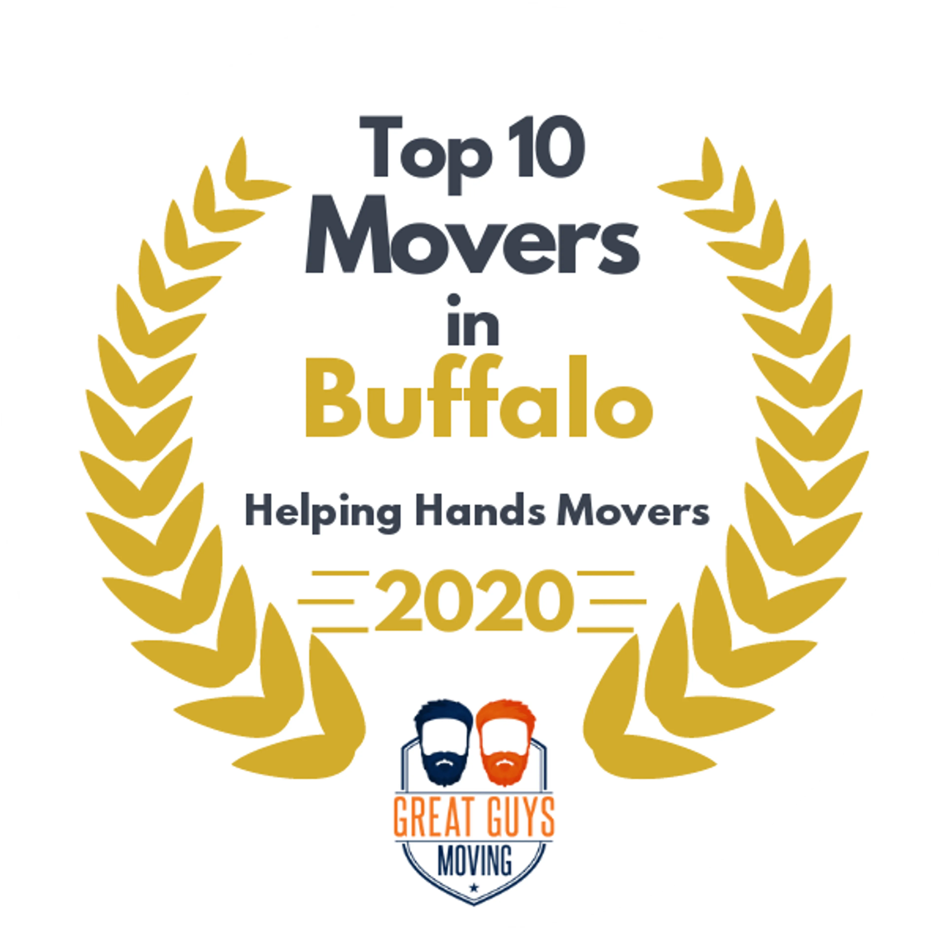 Top 10 Movers in Buffalo, NY 2020 award