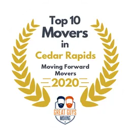 top 10 ranked movers in cedar rapids 2020 moving forward movers image