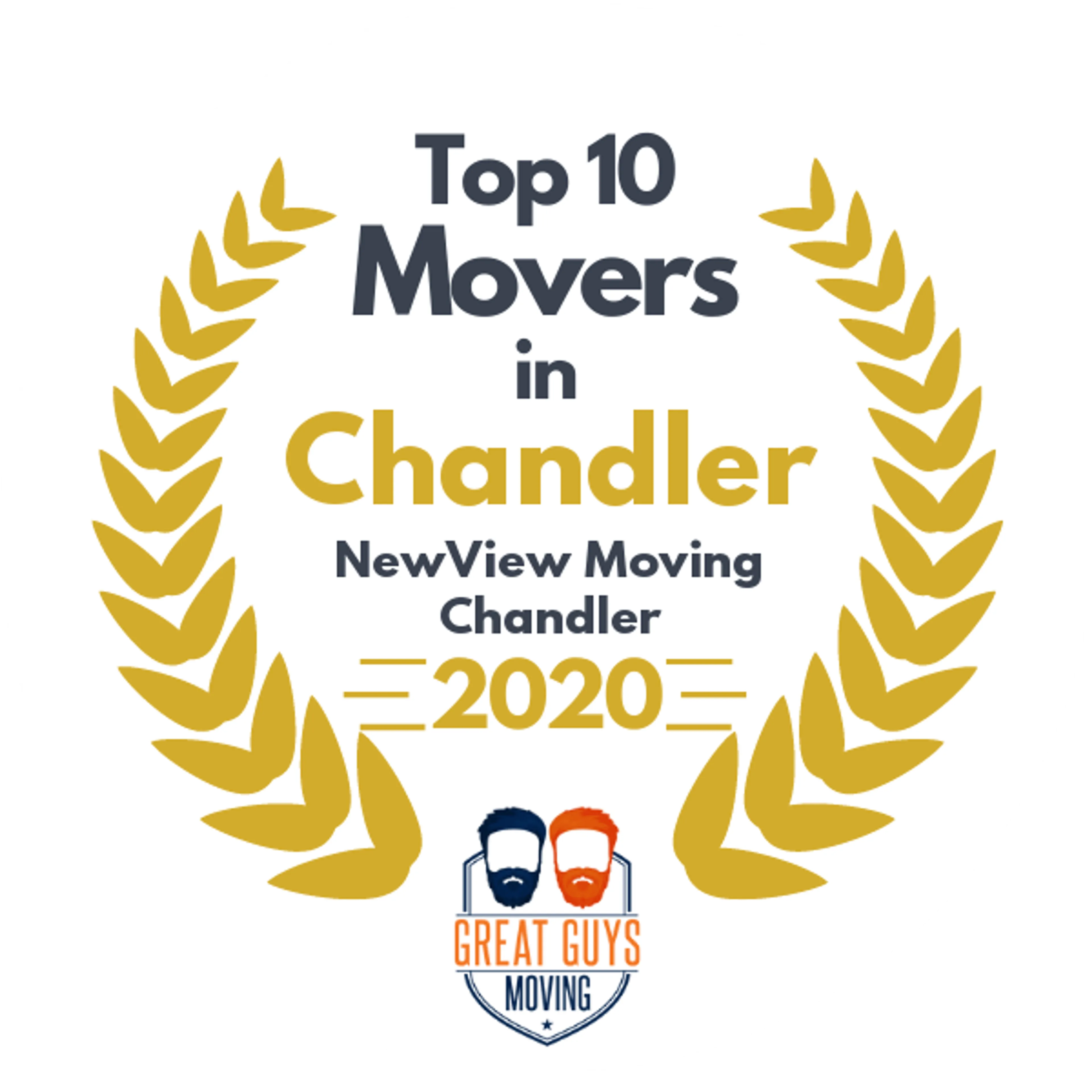 Top 10 Movers in Mesa, AZ 2020 award
