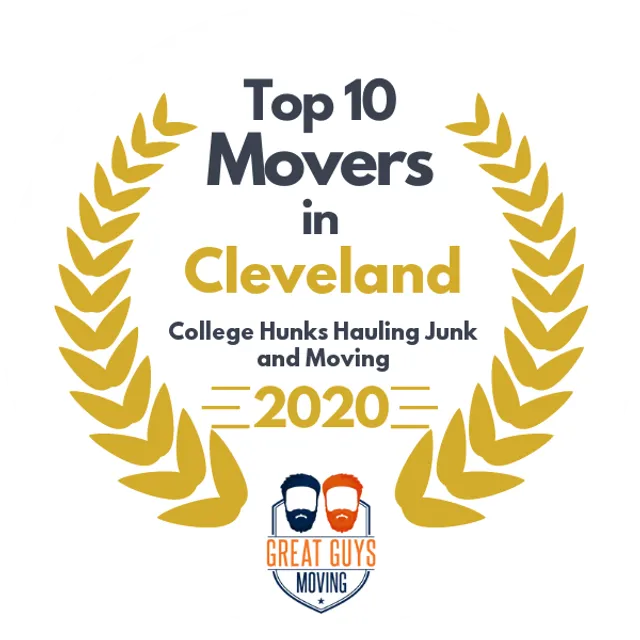 Top 10 Movers in Cleveland, OH 2020 award