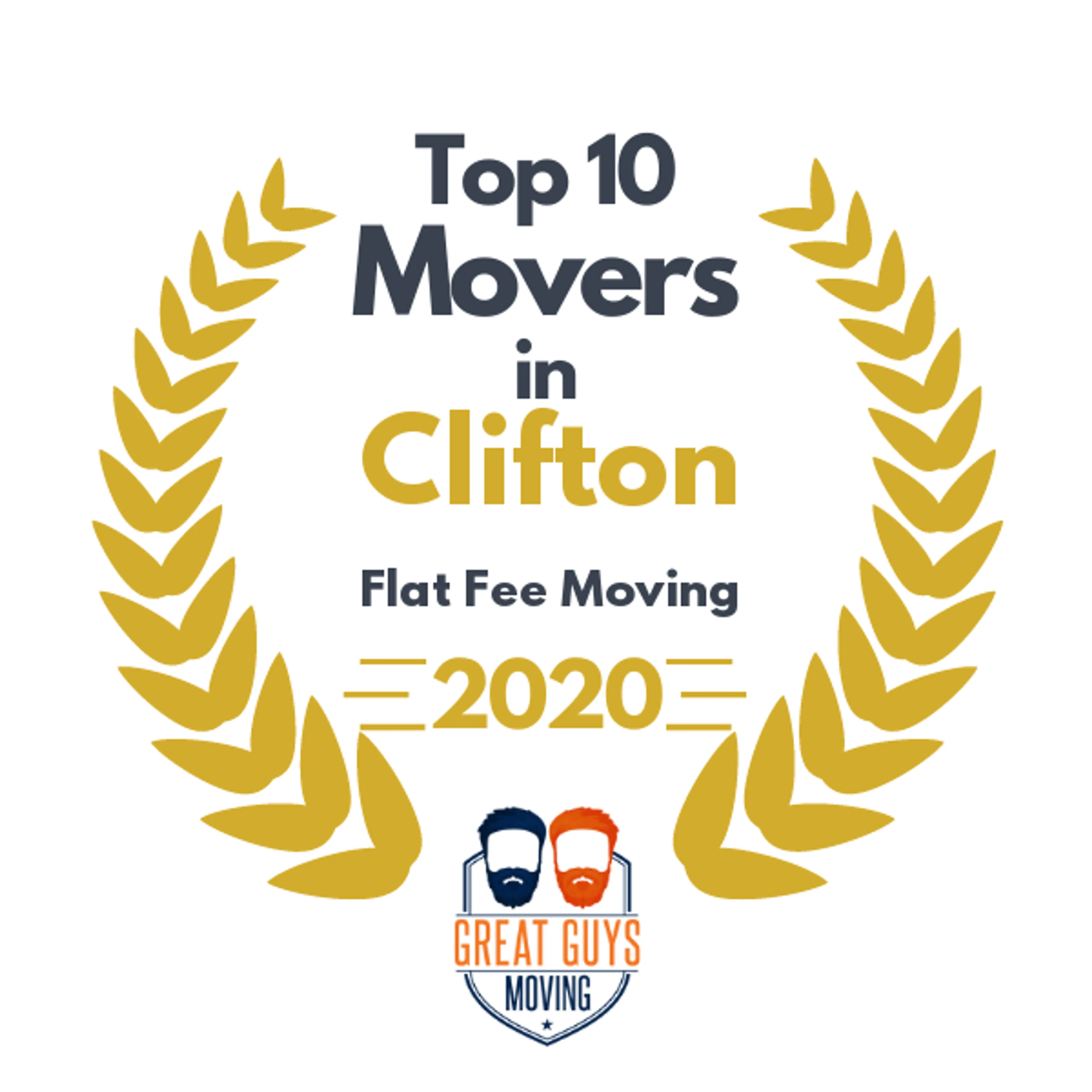 Top 10 Movers in Newark, NJ 2020 award