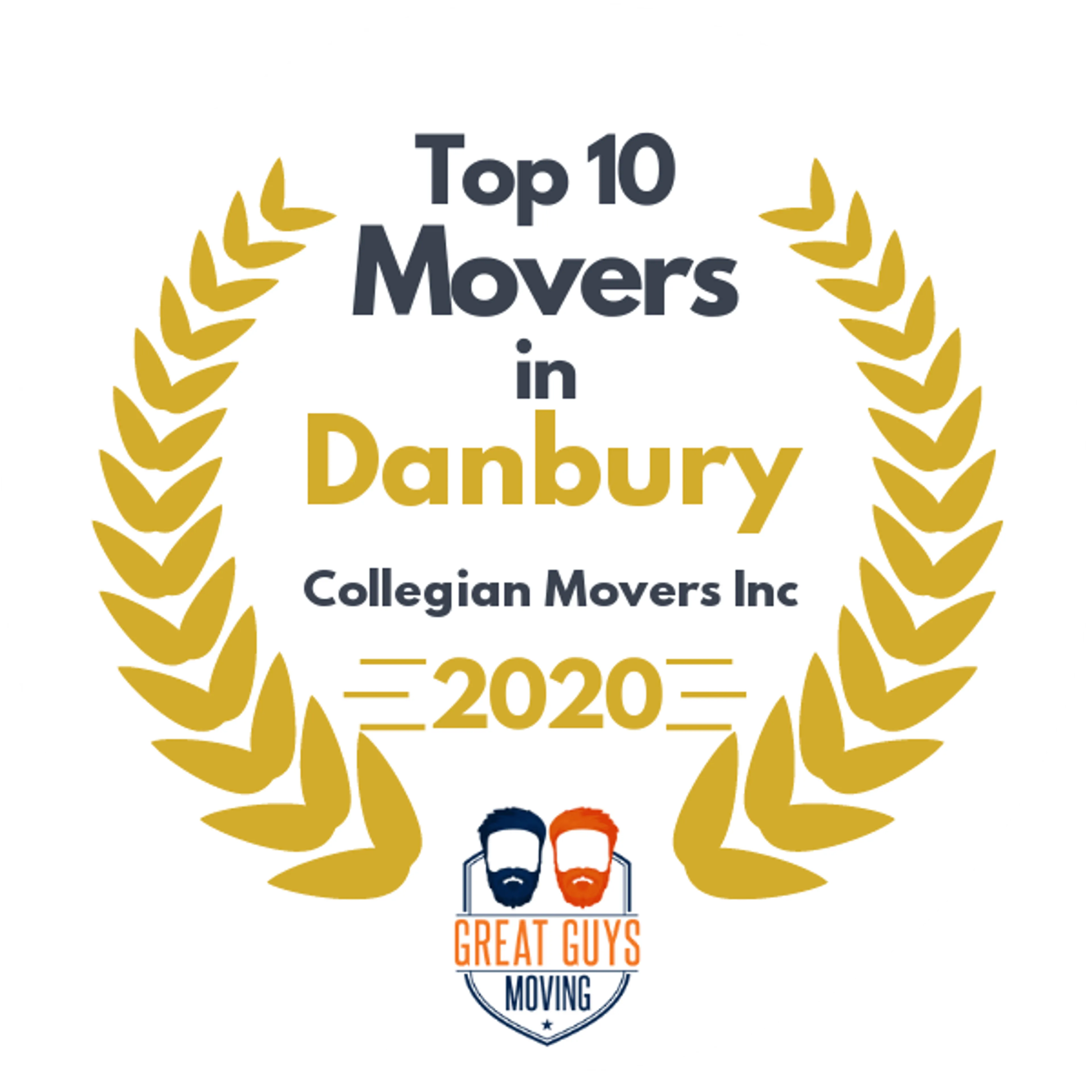 Top 10 Movers in Bridgeport, CT 2020 award
