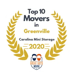 top 10 ranked movers in greenville 2020 carolina mini storage image