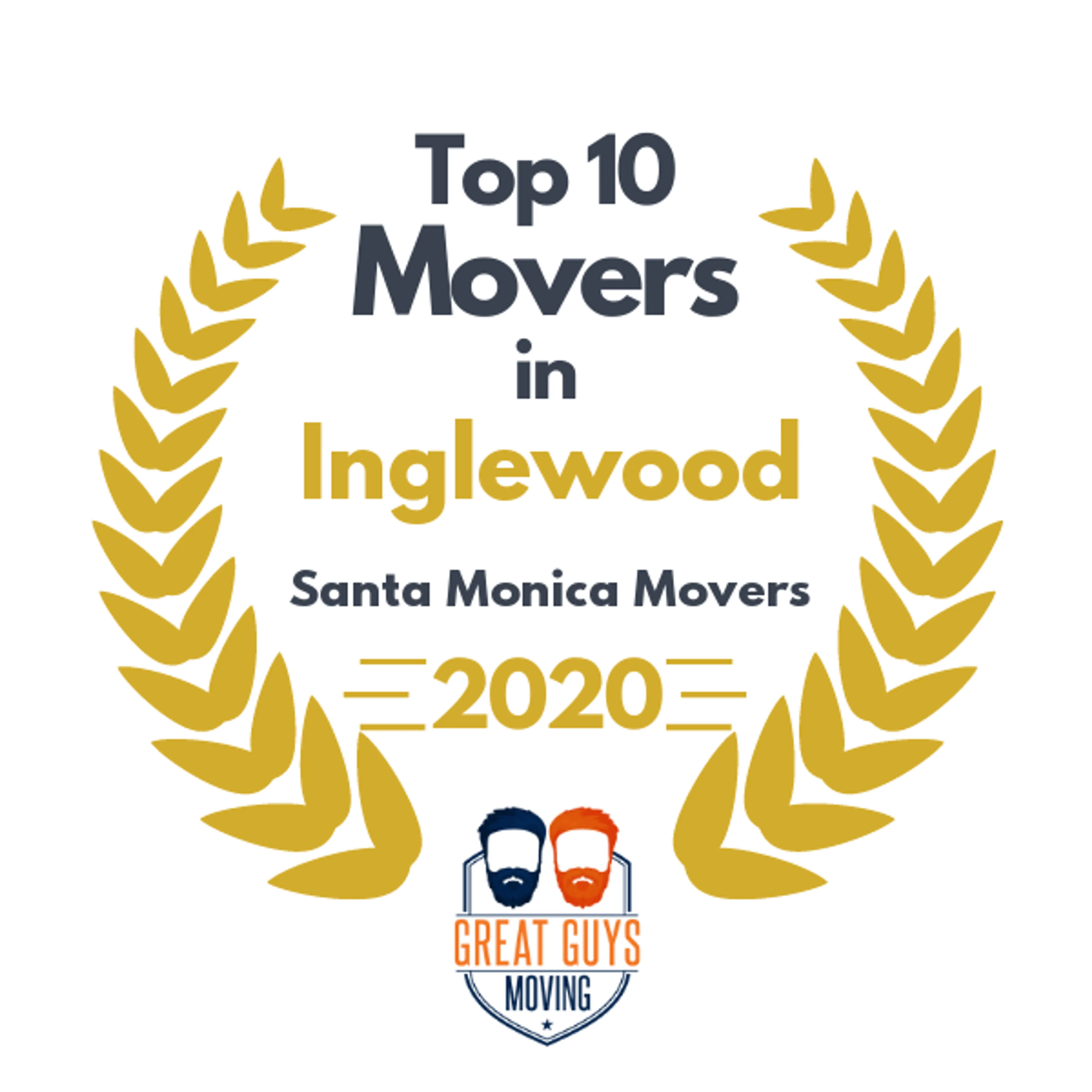 Top 10 Movers in El Monte, CA 2020 award
