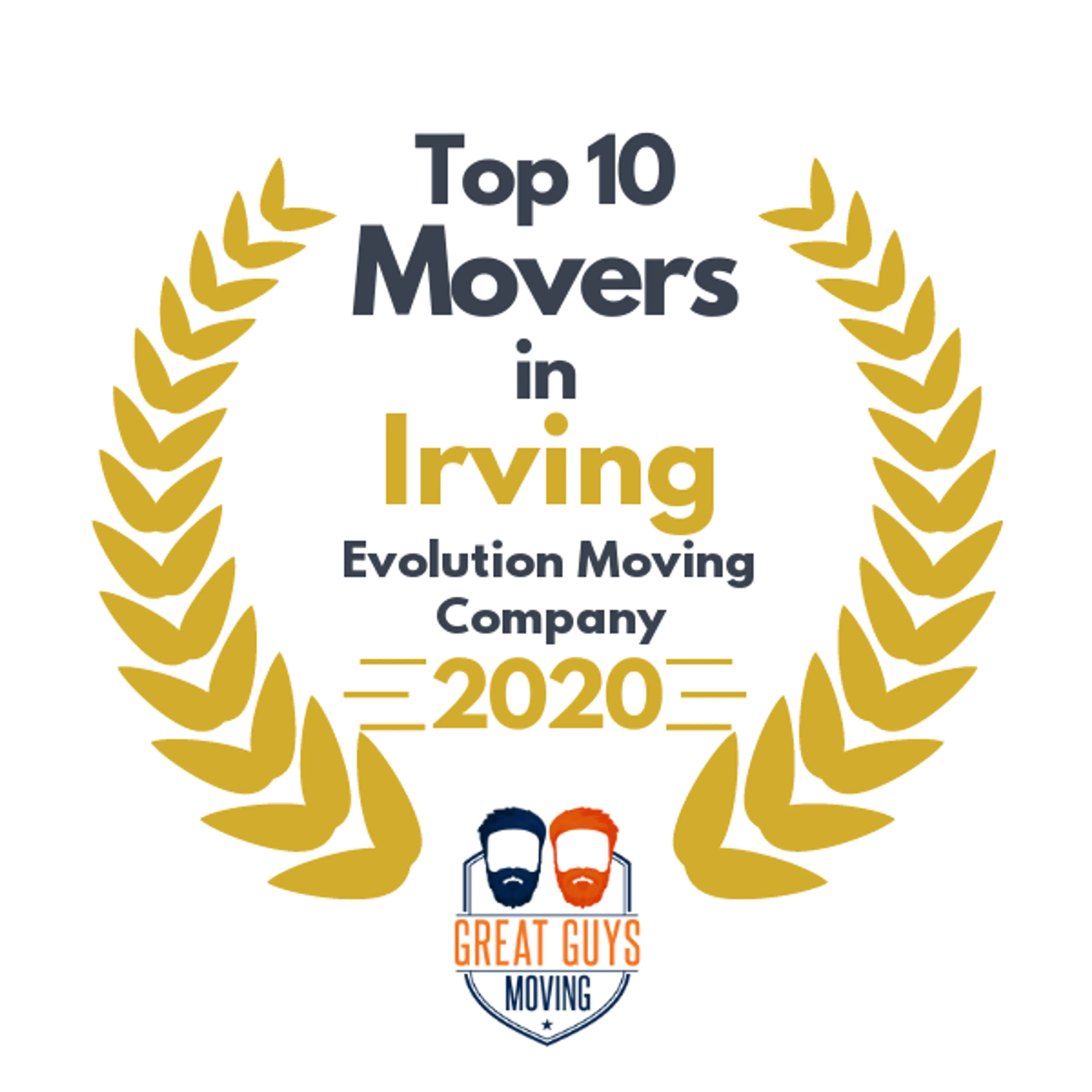 Top 10 Movers in Dallas, TX 2020 award