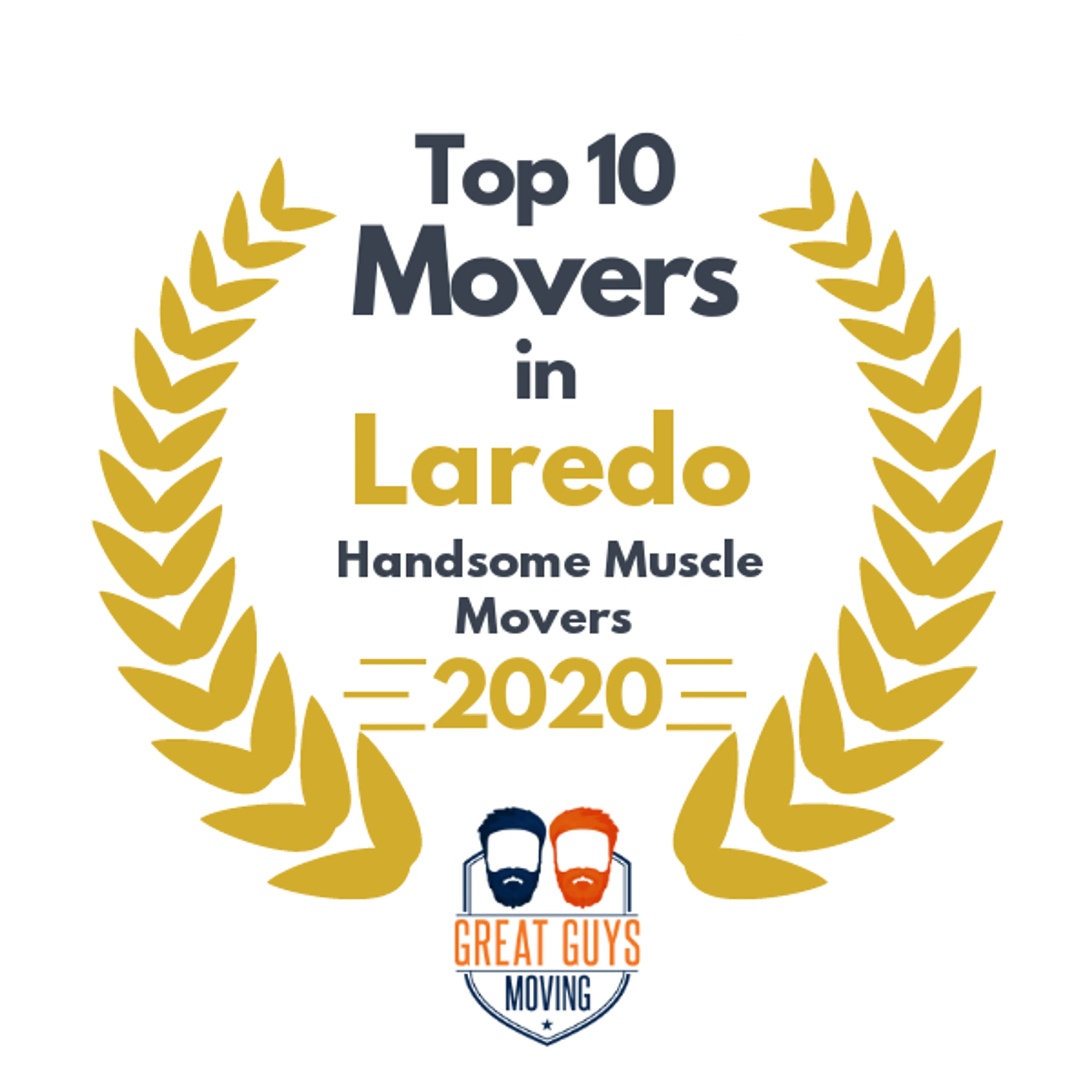 Top 10 Movers in Laredo, TX 2020 award