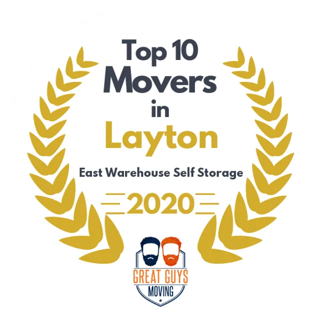 Top 10 Movers in Layton, UT 2020 award