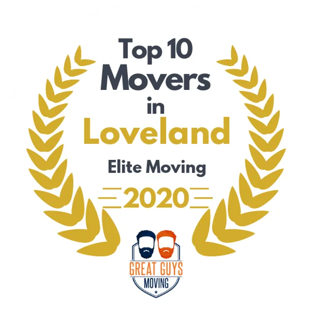 Top 10 Movers in Fort Collins, CO 2020 award