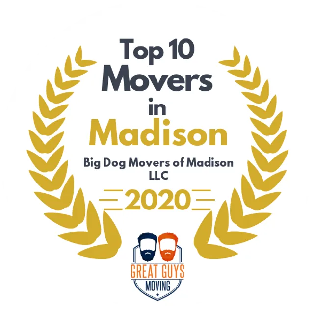 Top 10 Movers in Milwaukee, WI 2020 award