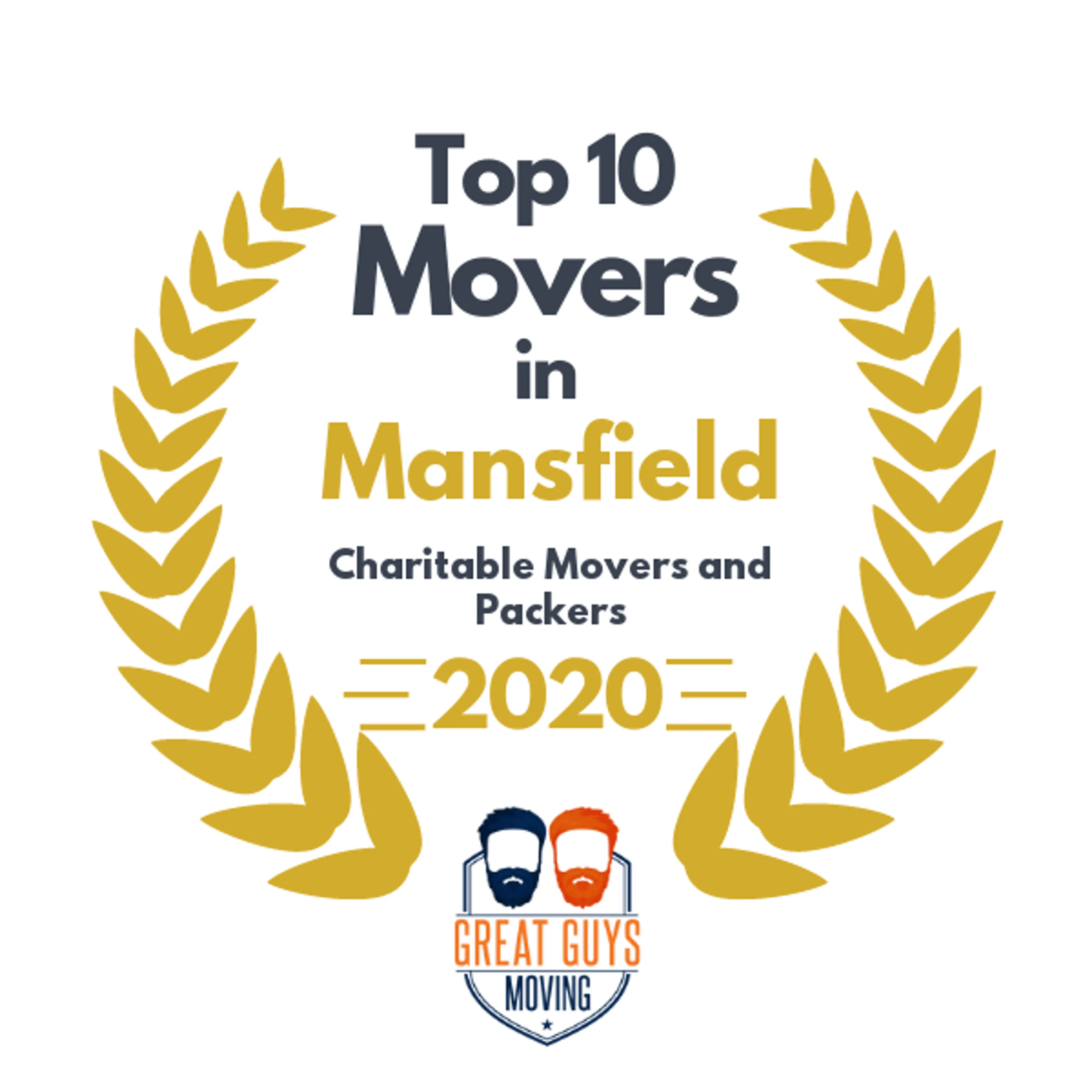 Top 10 Movers in Arlington, TX 2020 award
