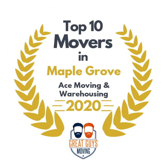 Top 10 Movers in St. Paul, MN 2020 award