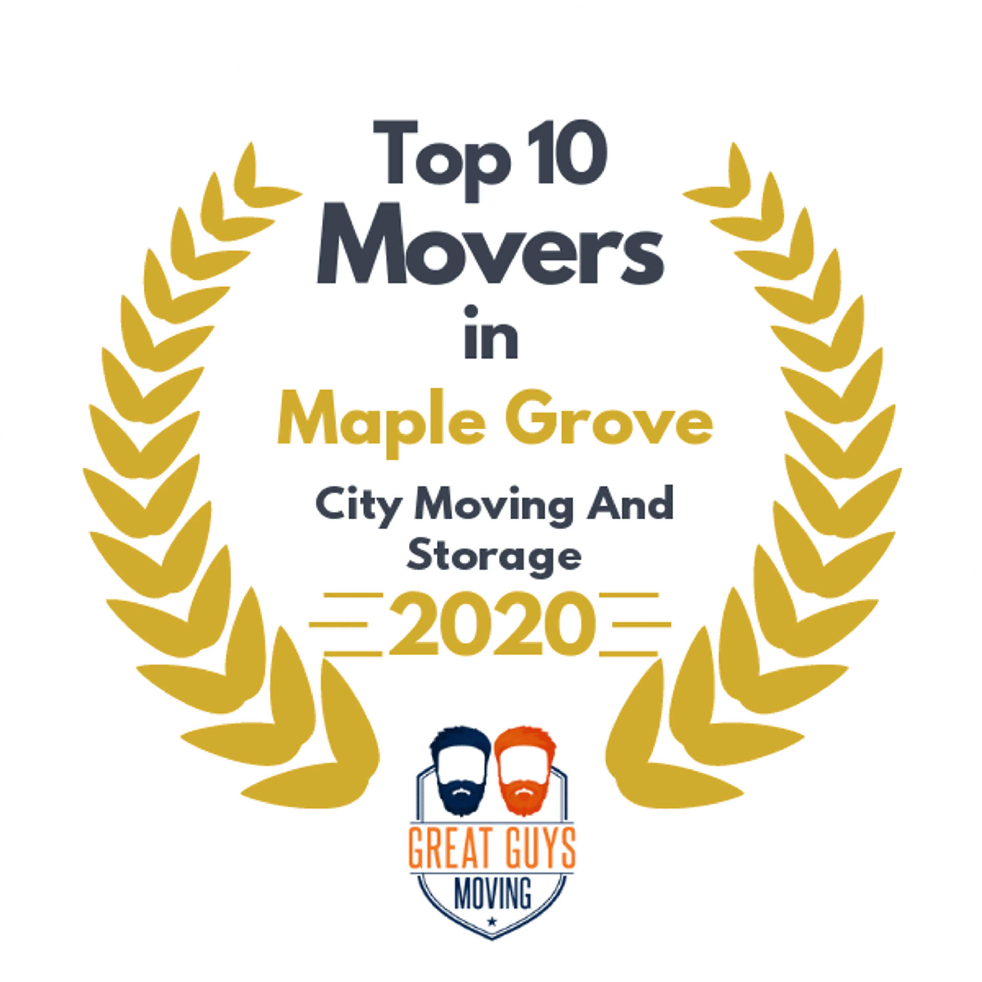 Top 10 Movers in Minneapolis, MN 2020 award