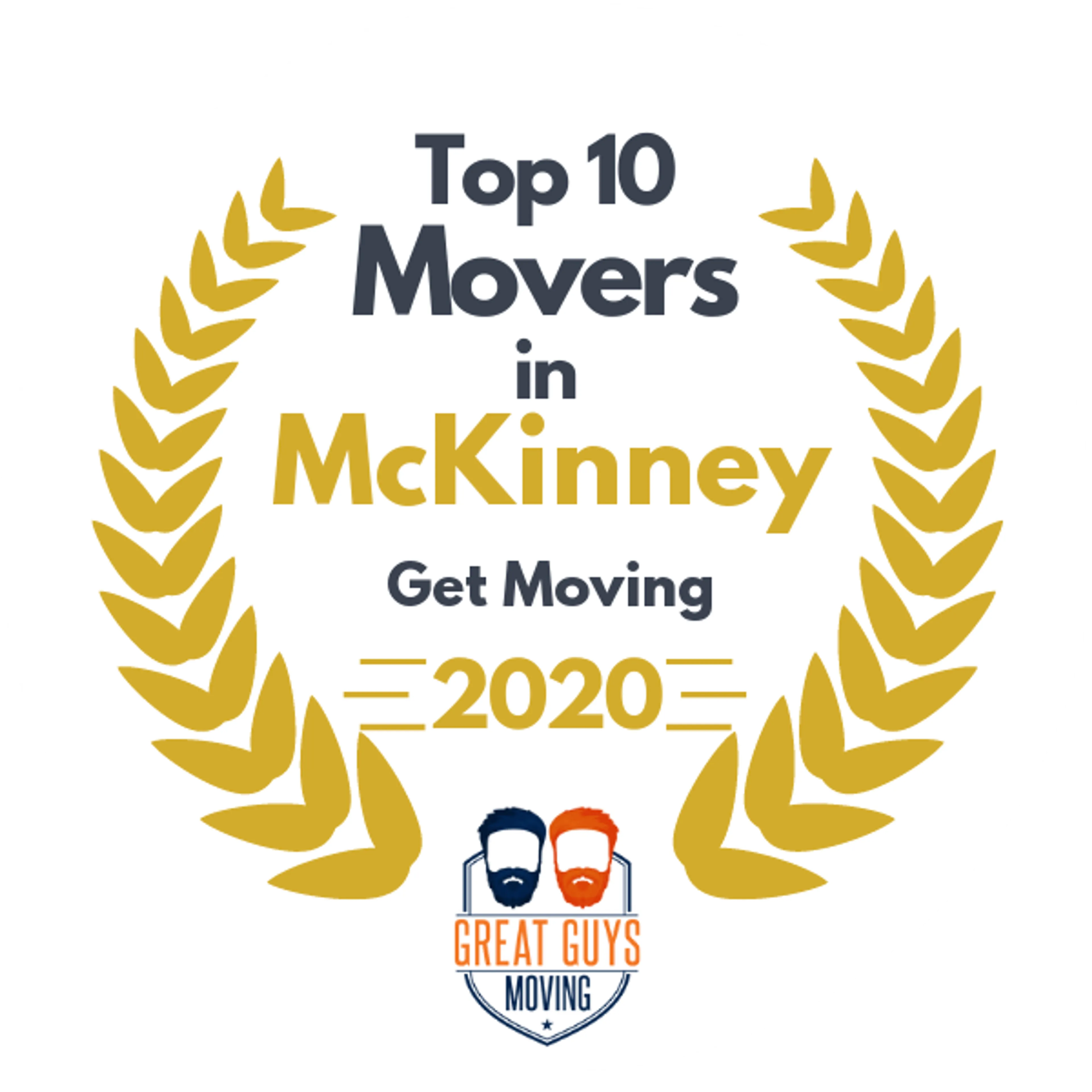 Top 10 Movers in Plano, TX 2020 award