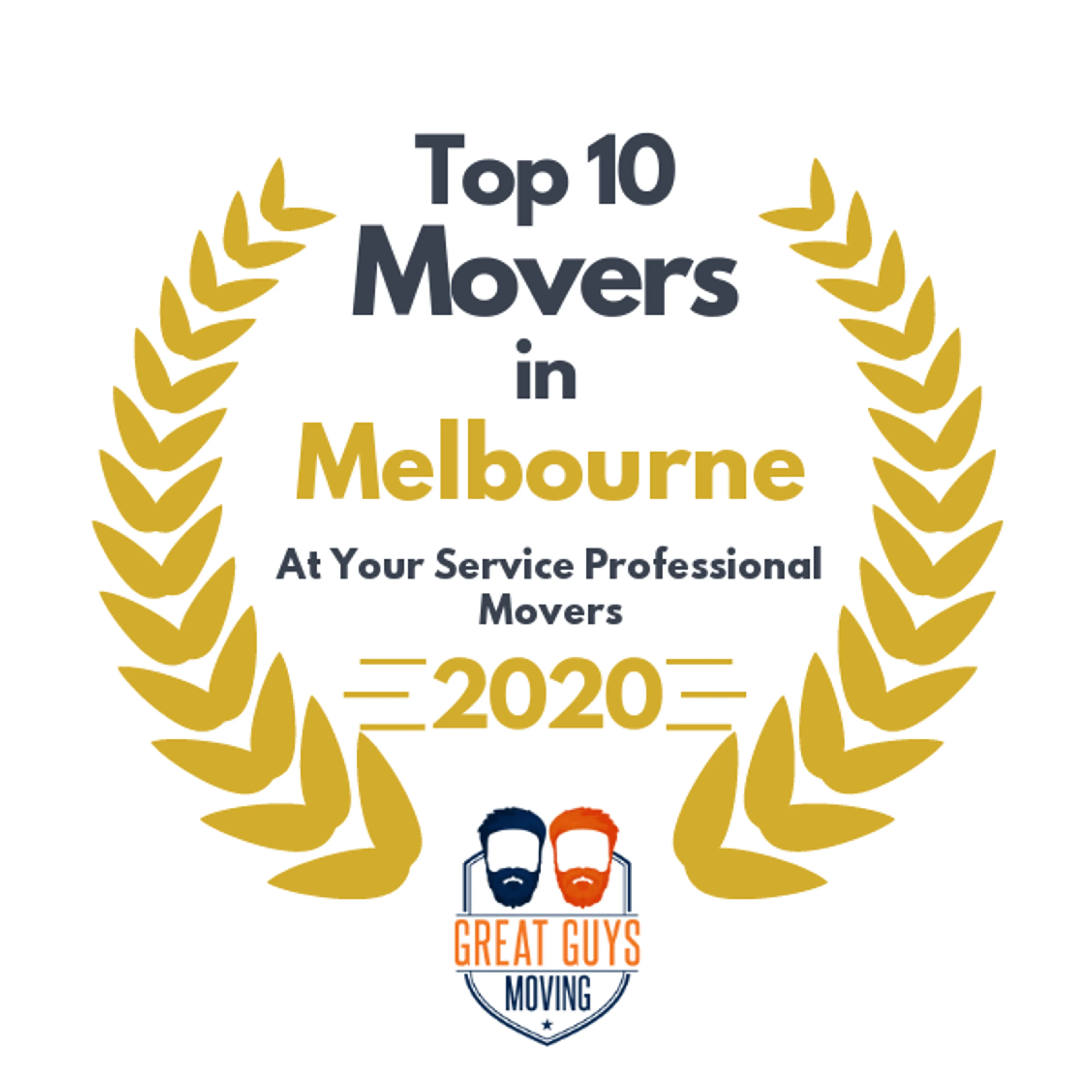 Top 10 Movers in Palm Bay, FL 2020 award
