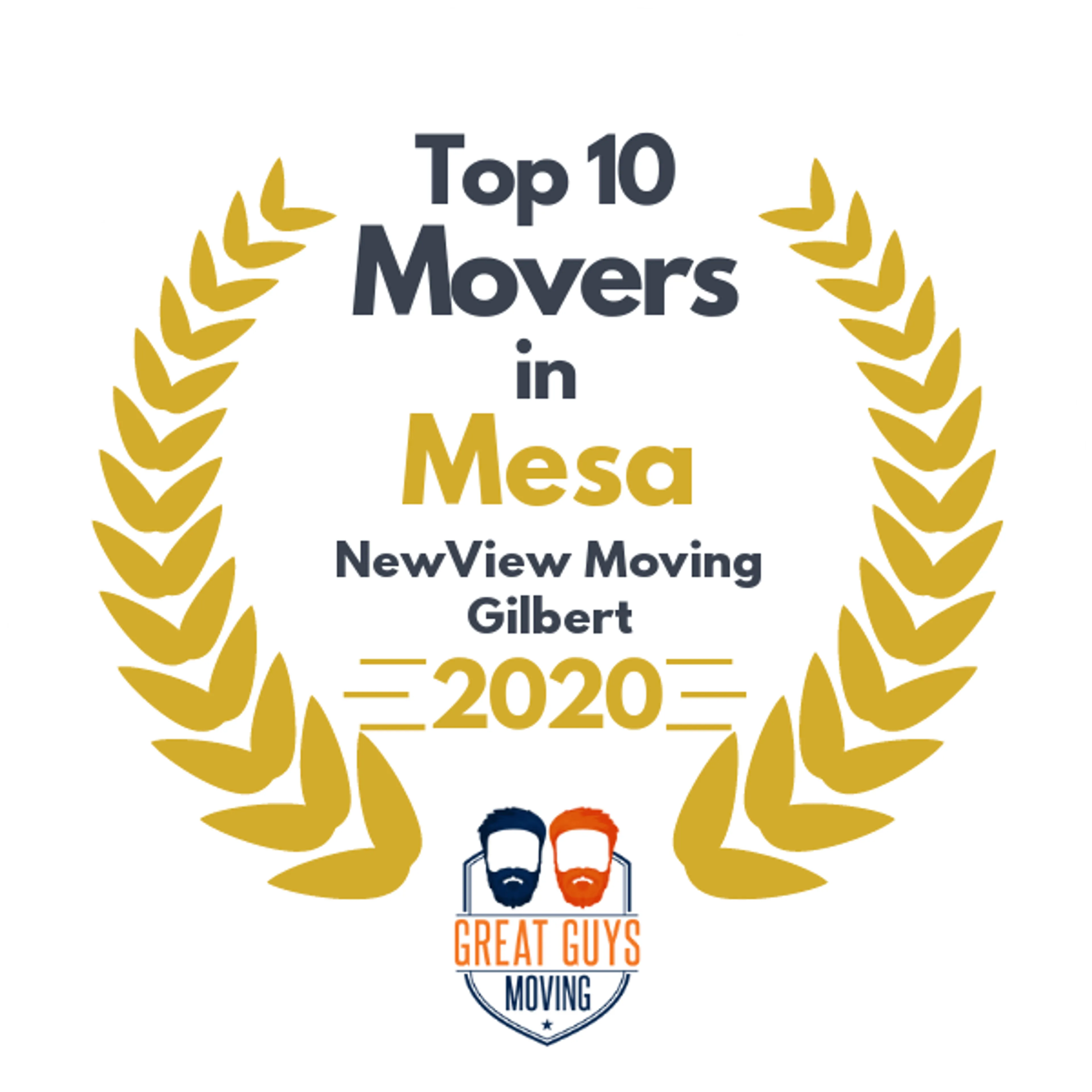 Top 10 Movers in Buckeye, AZ 2020 award