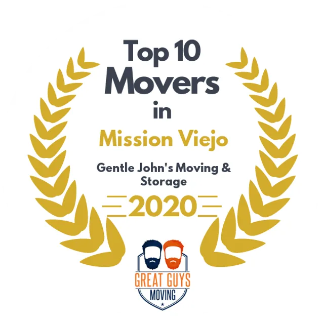 Top 10 Movers in Portland, OR 2020 award