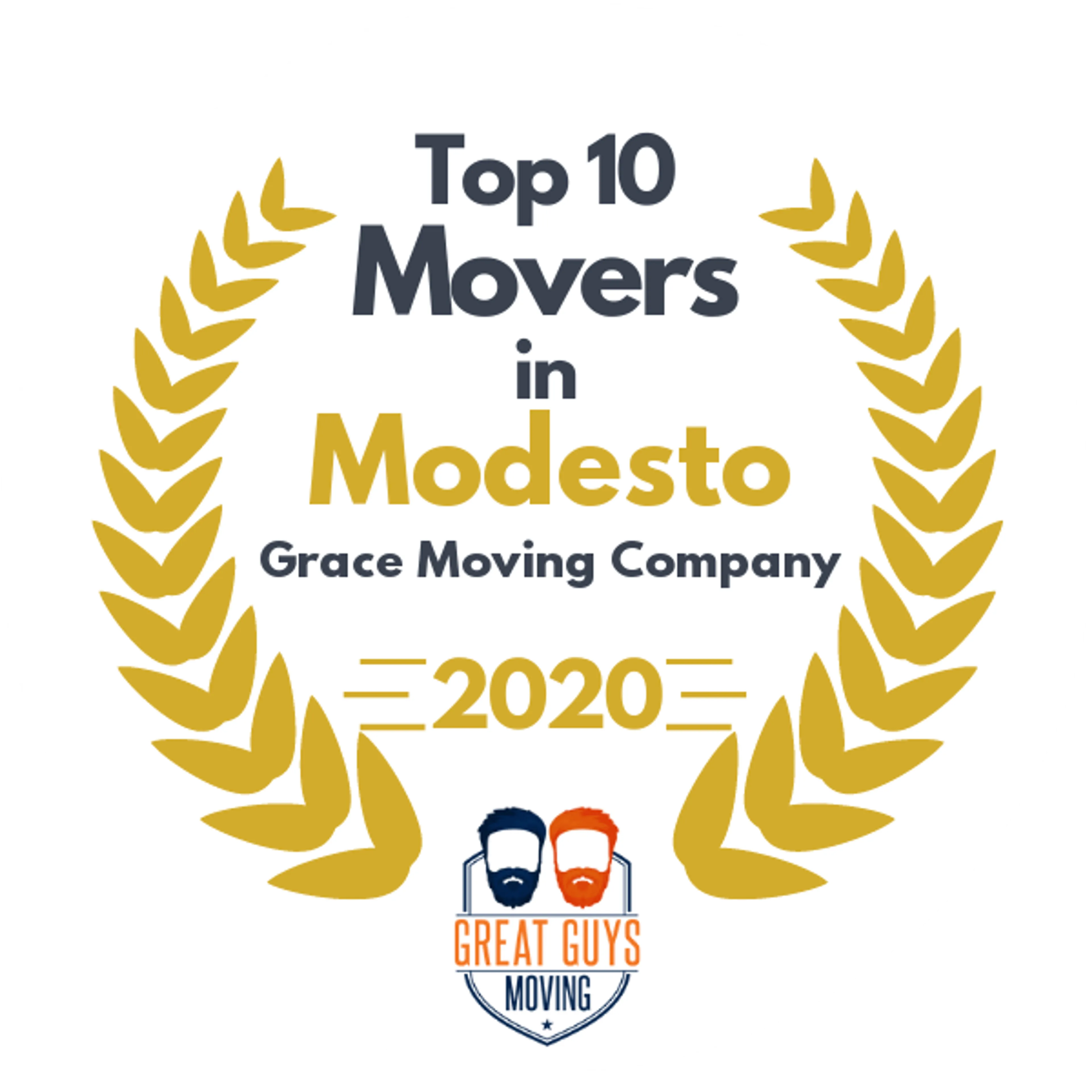Top 10 Movers in Fresno, CA 2020 award