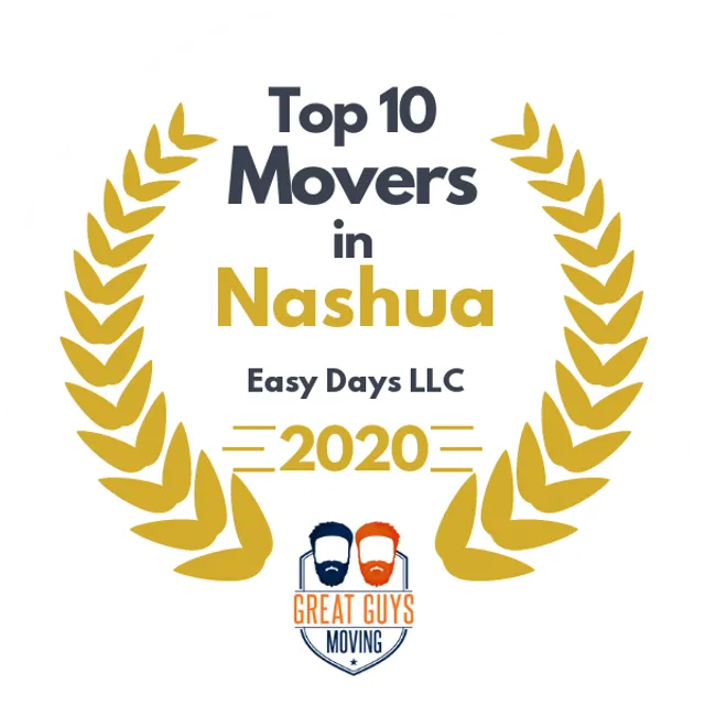 Top 10 Movers in Worcester, MA 2020 award