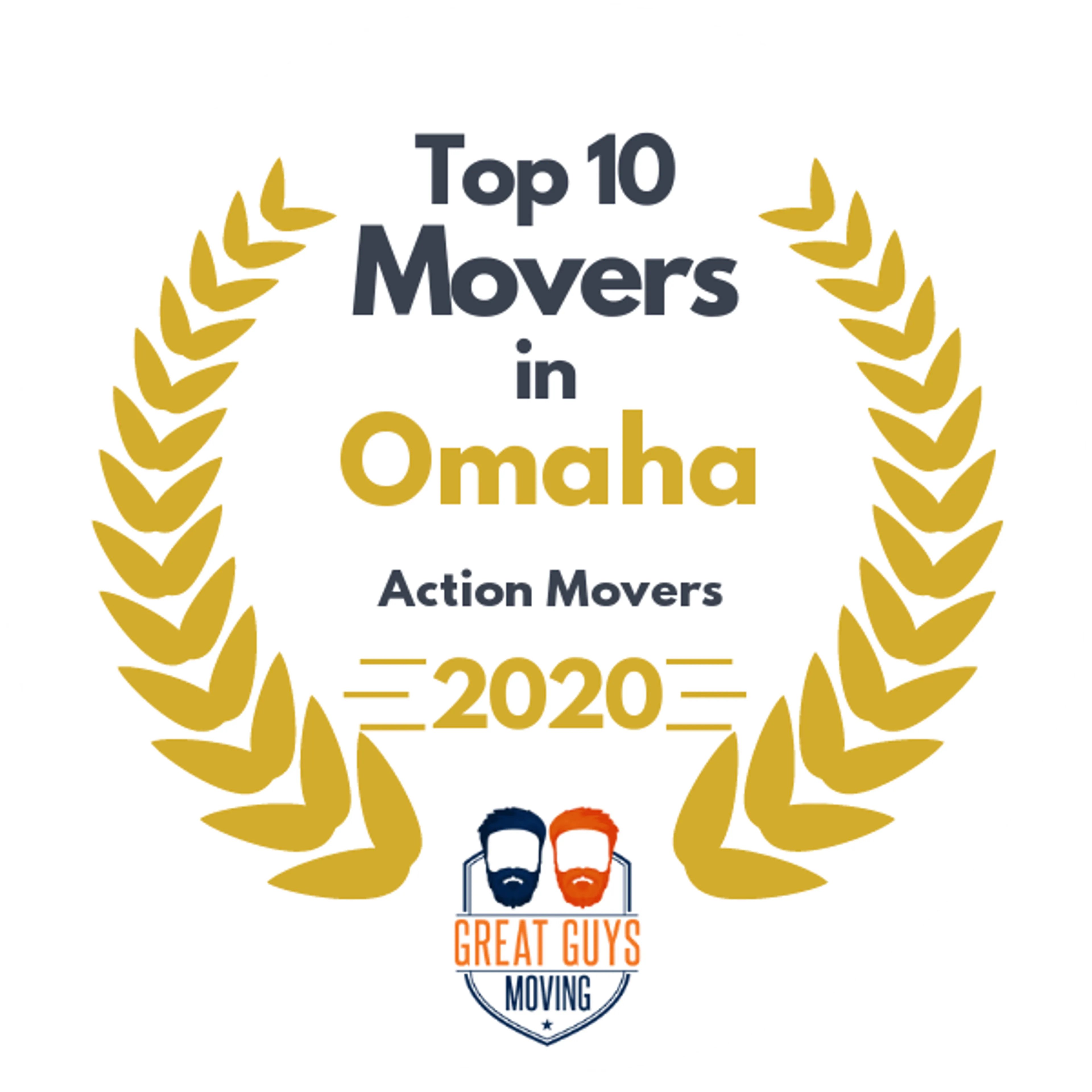 Top 10 Movers in Omaha, NE 2020 award
