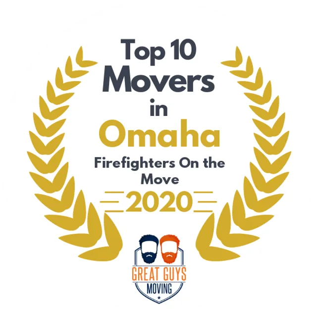 Top 10 Movers in Omaha, NE 2020 award