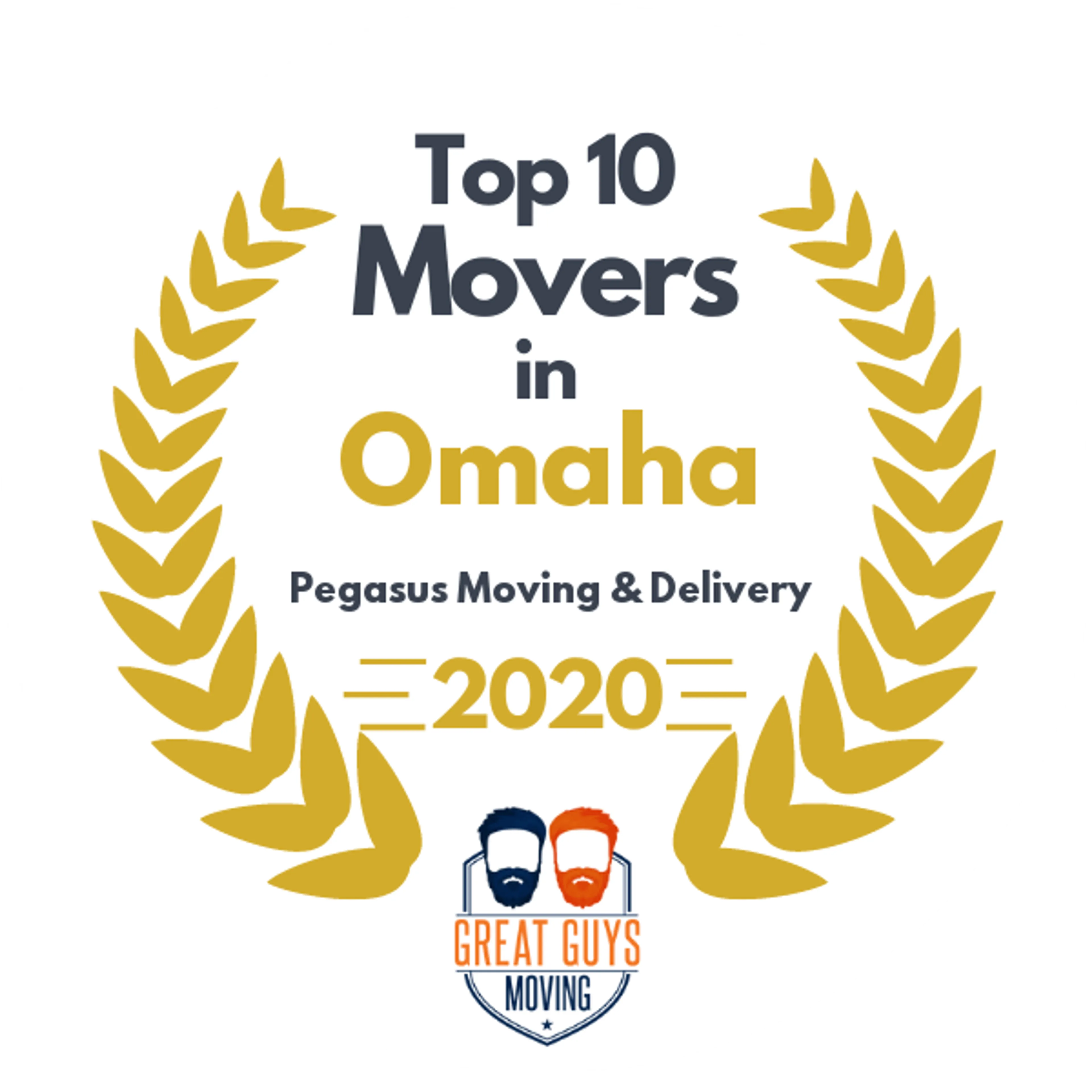 Top 10 Movers in Omaha, NE 2020 award