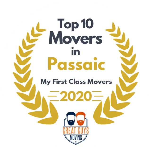 Top 10 Movers in Newark, NJ 2020 award