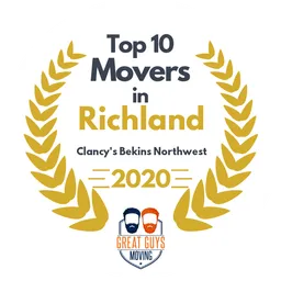 top 10 ranked movers in richland 2020 clancys bekins northwest image