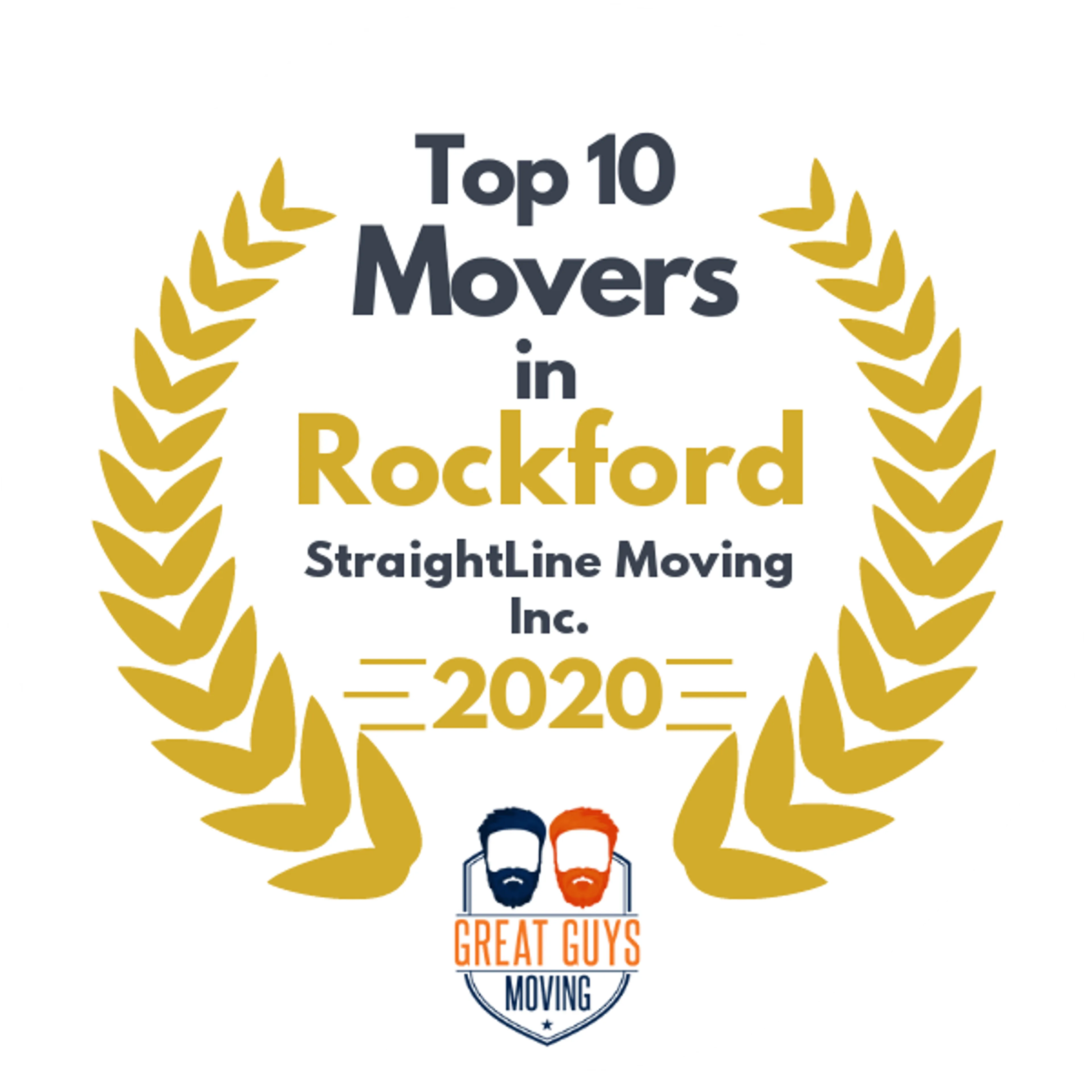 Top 10 Movers in Madison, WI 2020 award