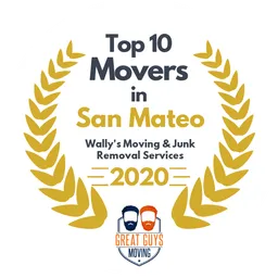 top 10 ranked movers in san mateo 2020 wallys moving junk removal services image