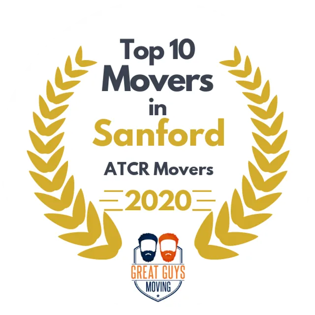 Top 10 Movers in Orlando, FL 2020 award