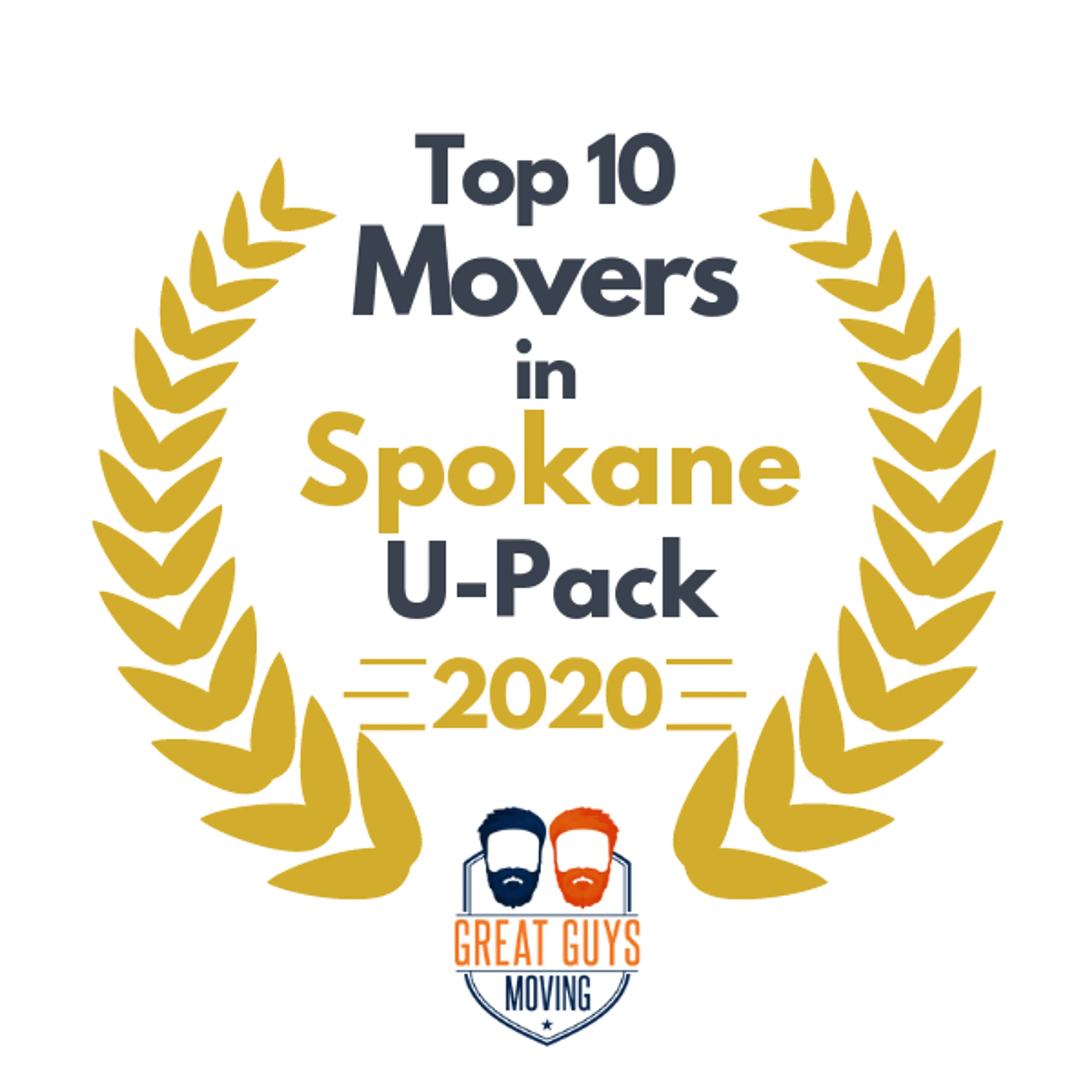 Top 10 Movers in Spokane, WA 2020 award