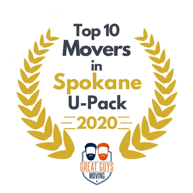 Top 10 Movers in Spokane, WA 2020 award