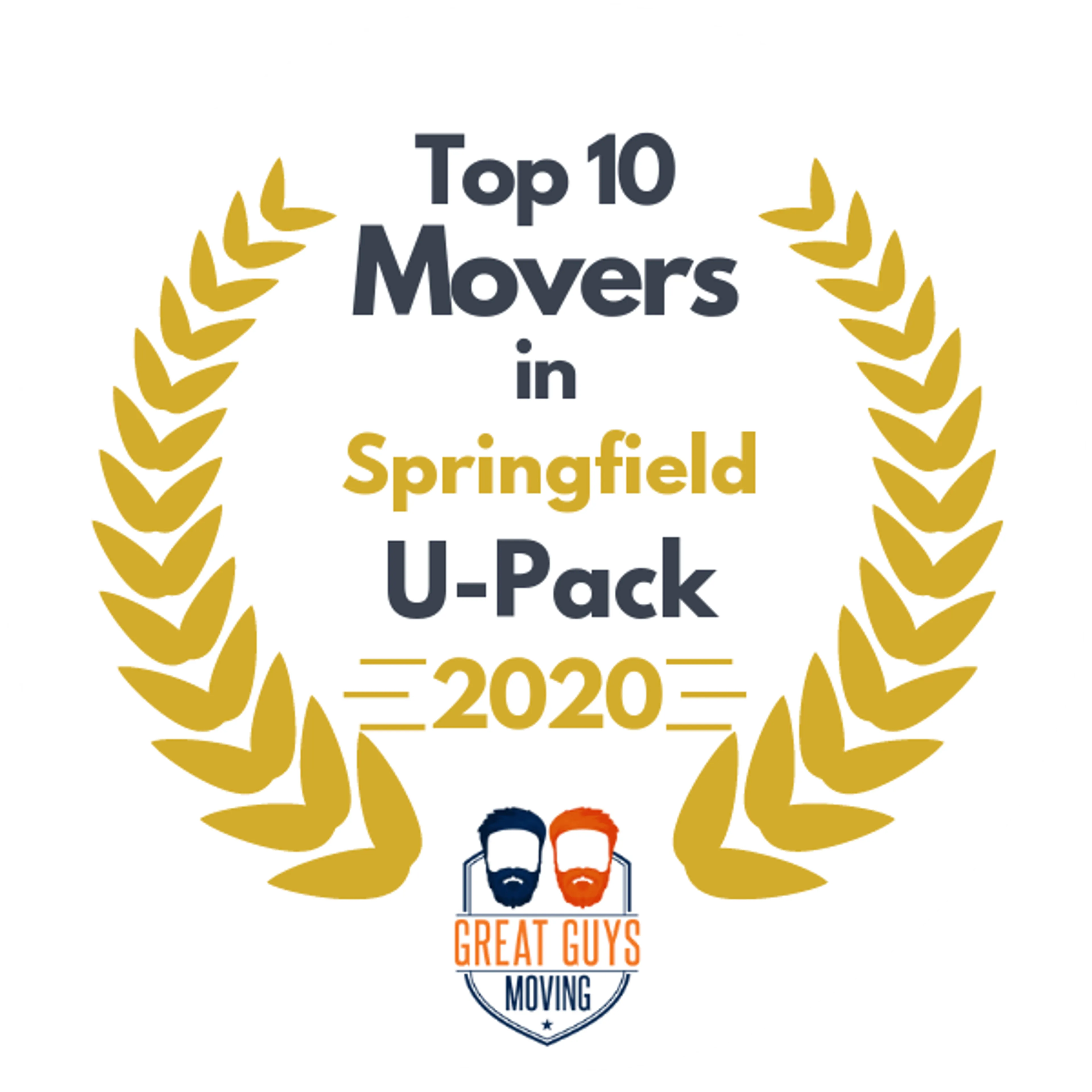 Top 10 Movers in Springfield, MO 2020 award