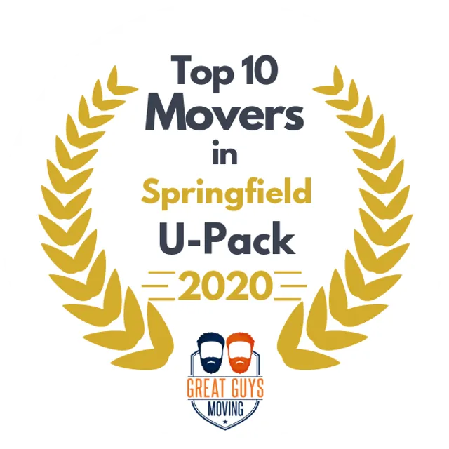 Top 10 Movers in Springfield, MO 2020 award