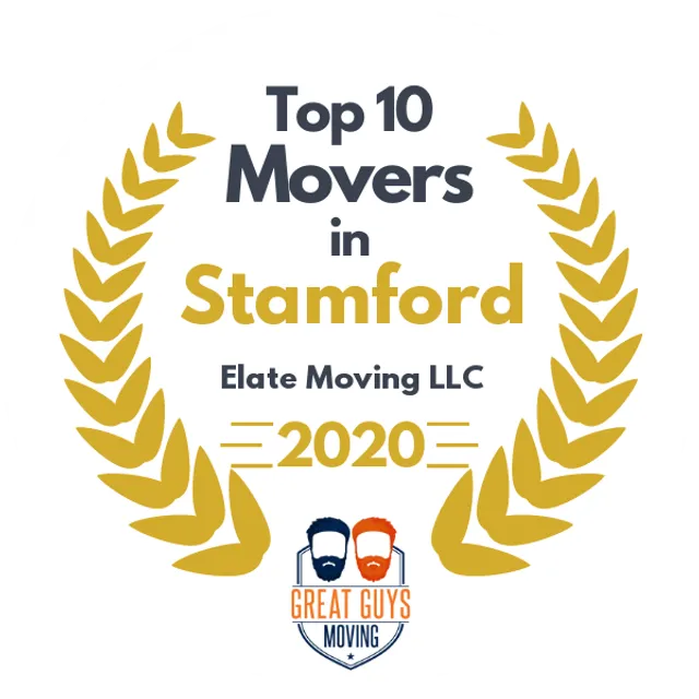 Top 10 Movers in Stamford, CT 2020 award